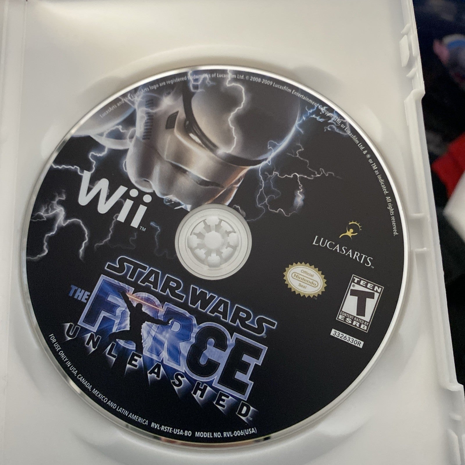 Star Wars: The Force Unleashed for Wii - Complete