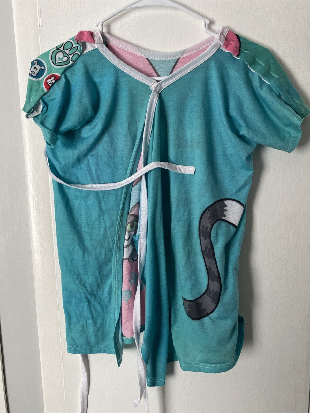 Kids doctors/Vet dress up shirt/smock size large Short Shirt