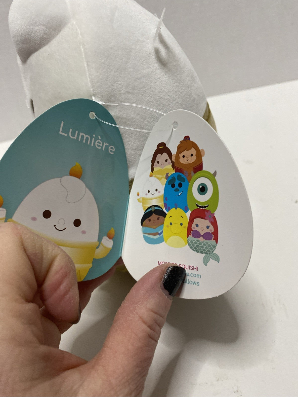 Disney Squishmallows Beauty & The Beast LUMIERE Plush