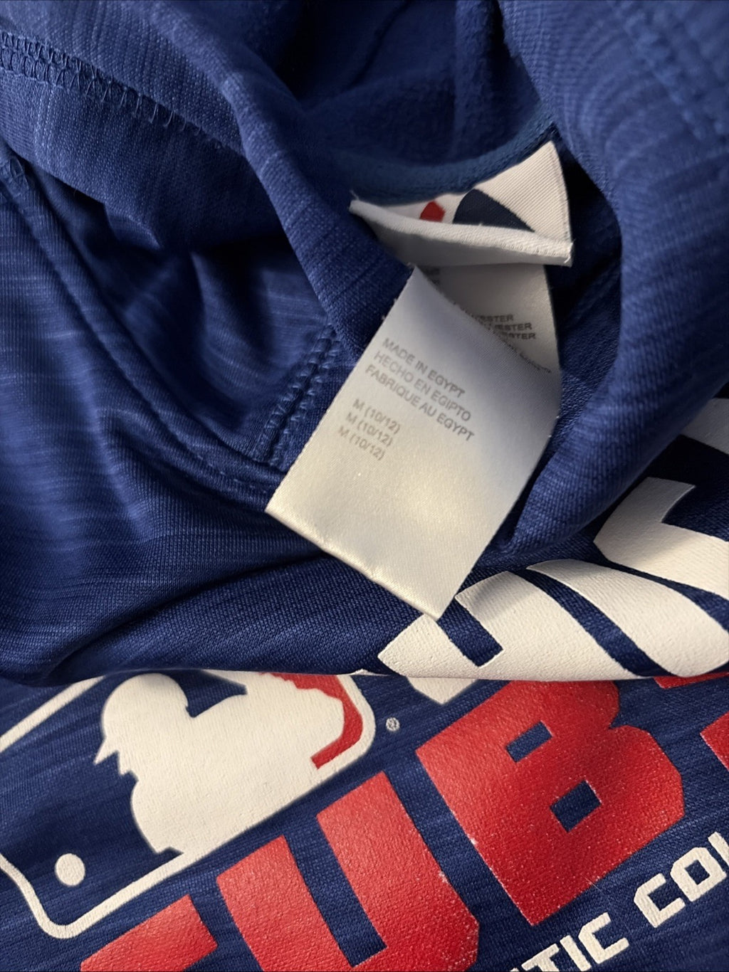 Majestic Chicago Cubs Hoodie MLB Authentic Collection, Youth Medium
