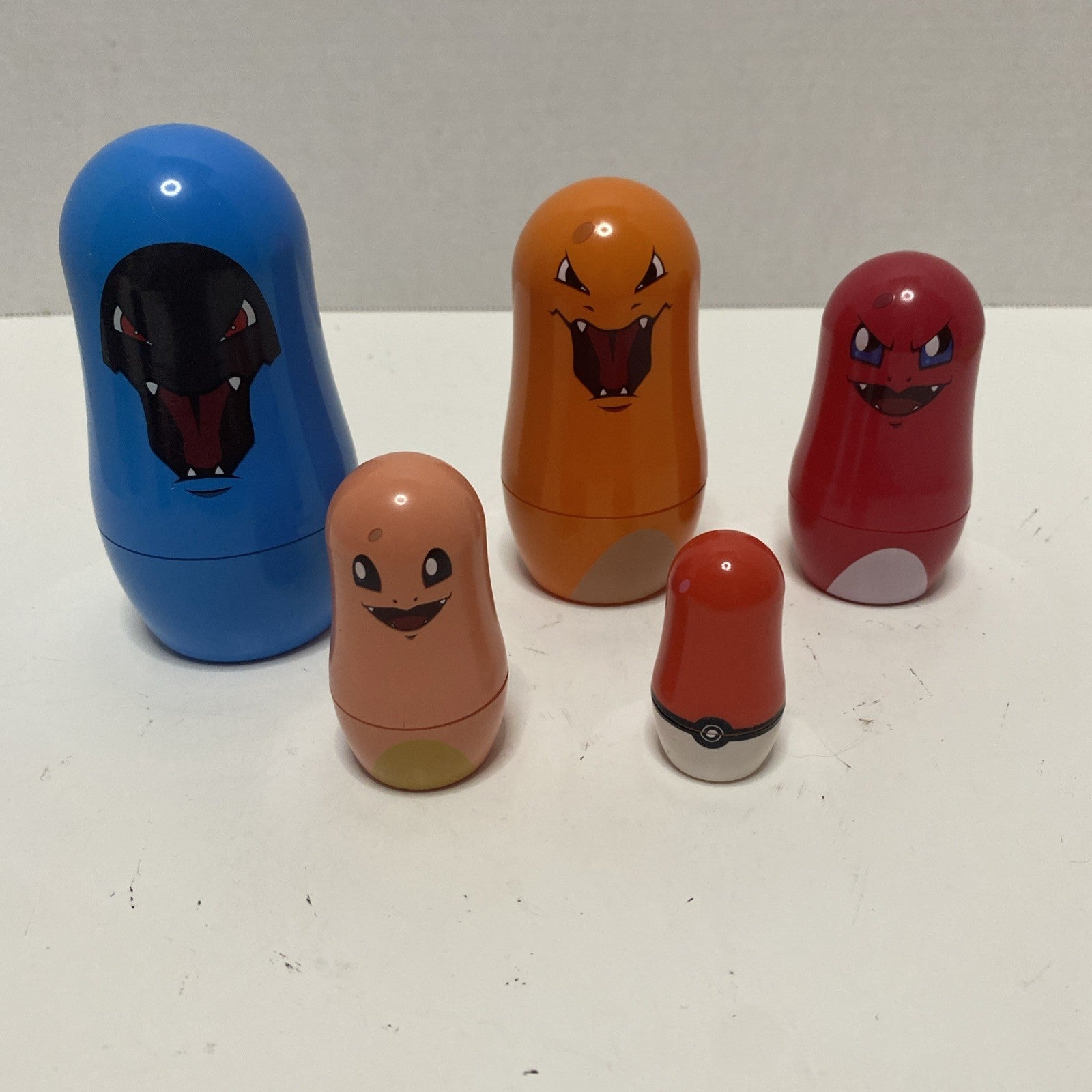Arcade Nerd Block Exclusive Pokémon Pokémon Nesting Dolls Evolving Charmander