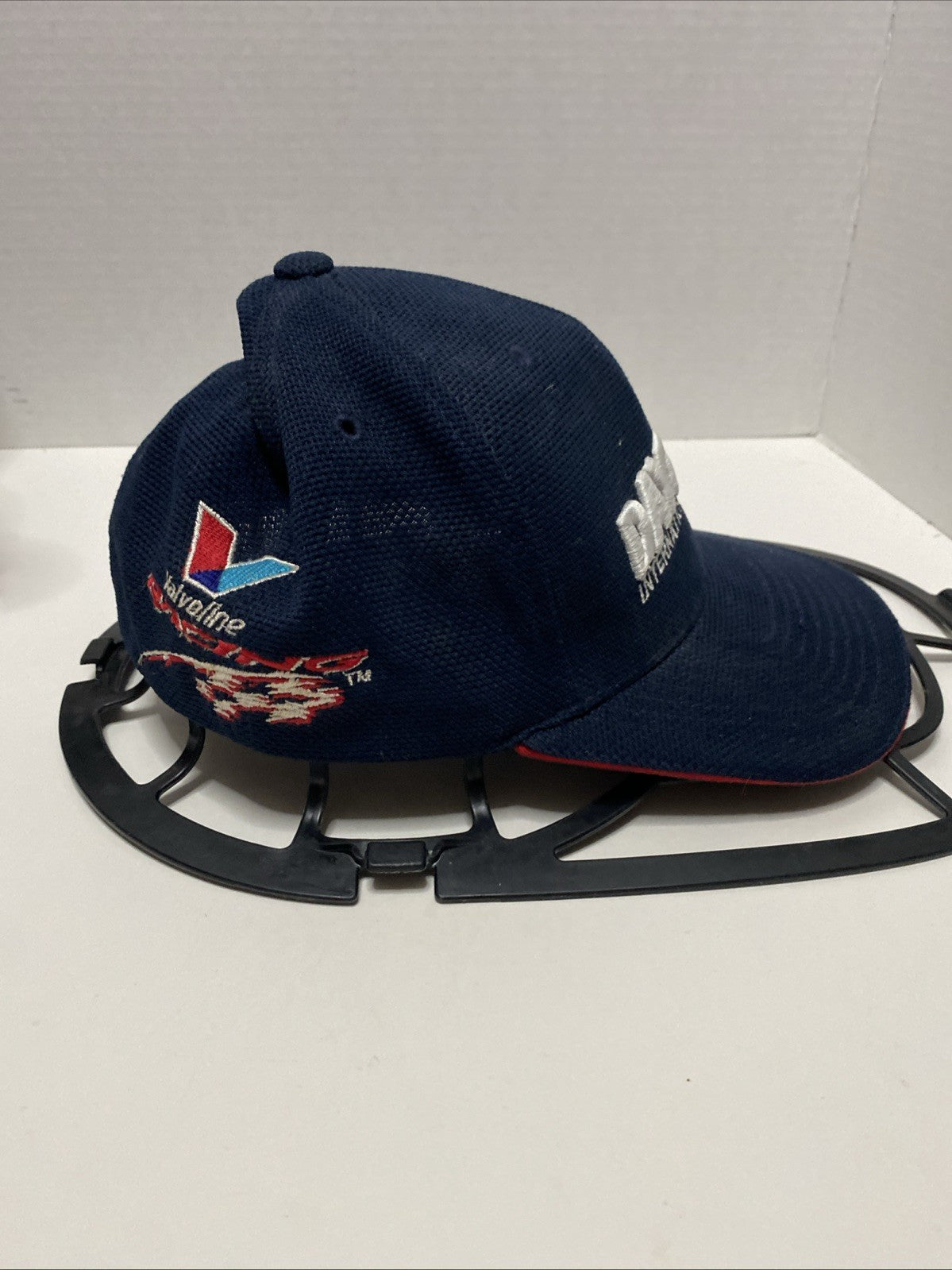 DAYTONA 500 INTERNATIONAL SPEEDWAY HAT 2004 NASCAR VALVOLINE BLUE MEDIUM FITTED