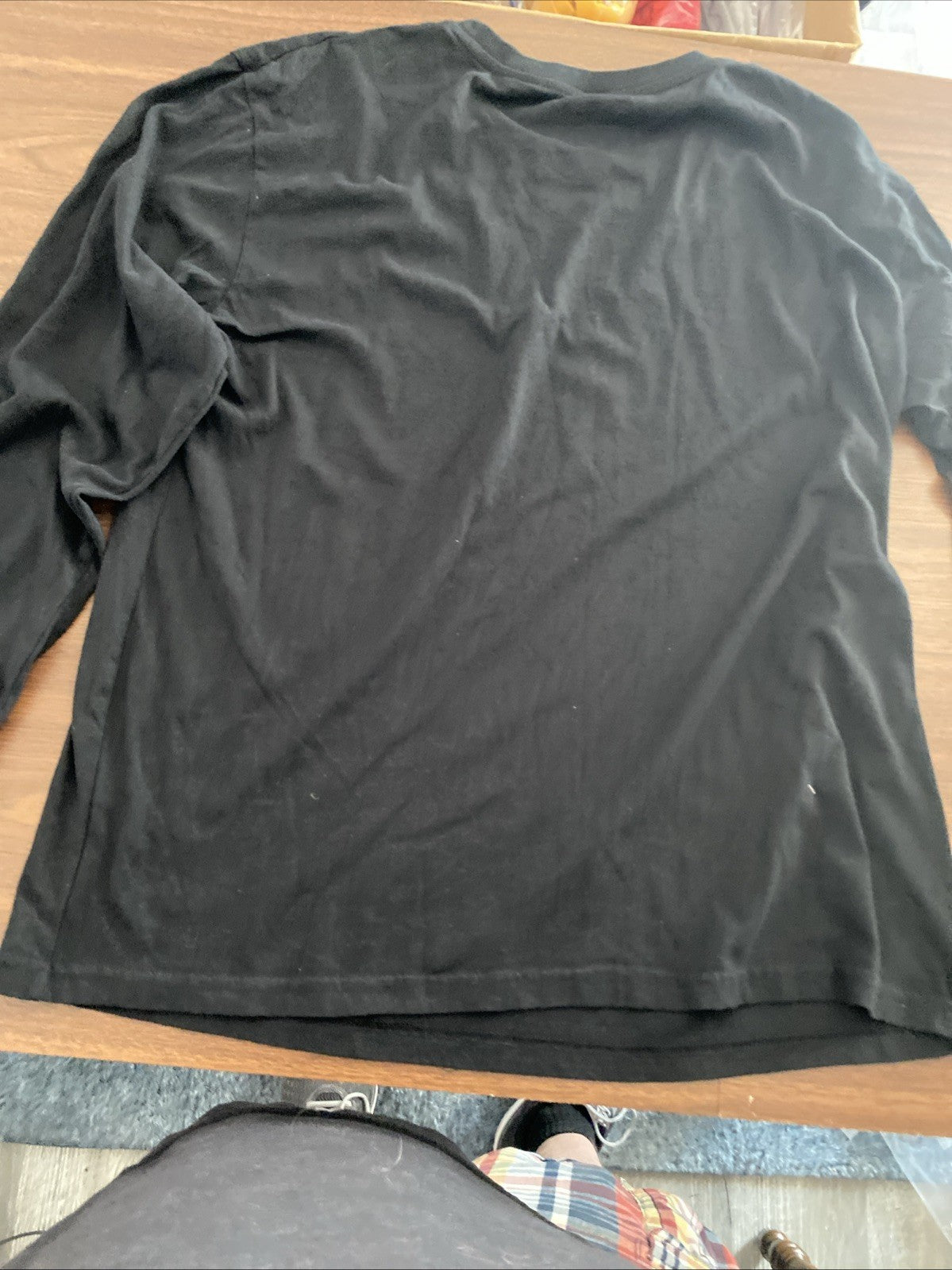 Mossy Oak Men's XL Black Long Sleeve Tee Shirt Graphic Logo on Front