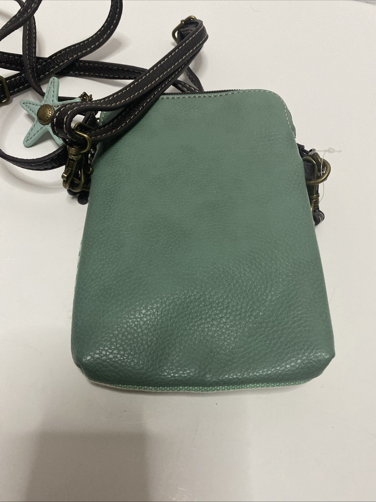 Chala Cellphone Crossbody Ocean Themed Variety, Adjustable Strap Purse