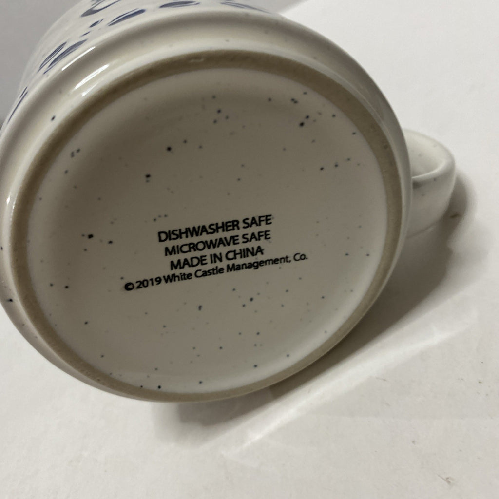 White Castle Hamburger Textured White Slider Mug 2019