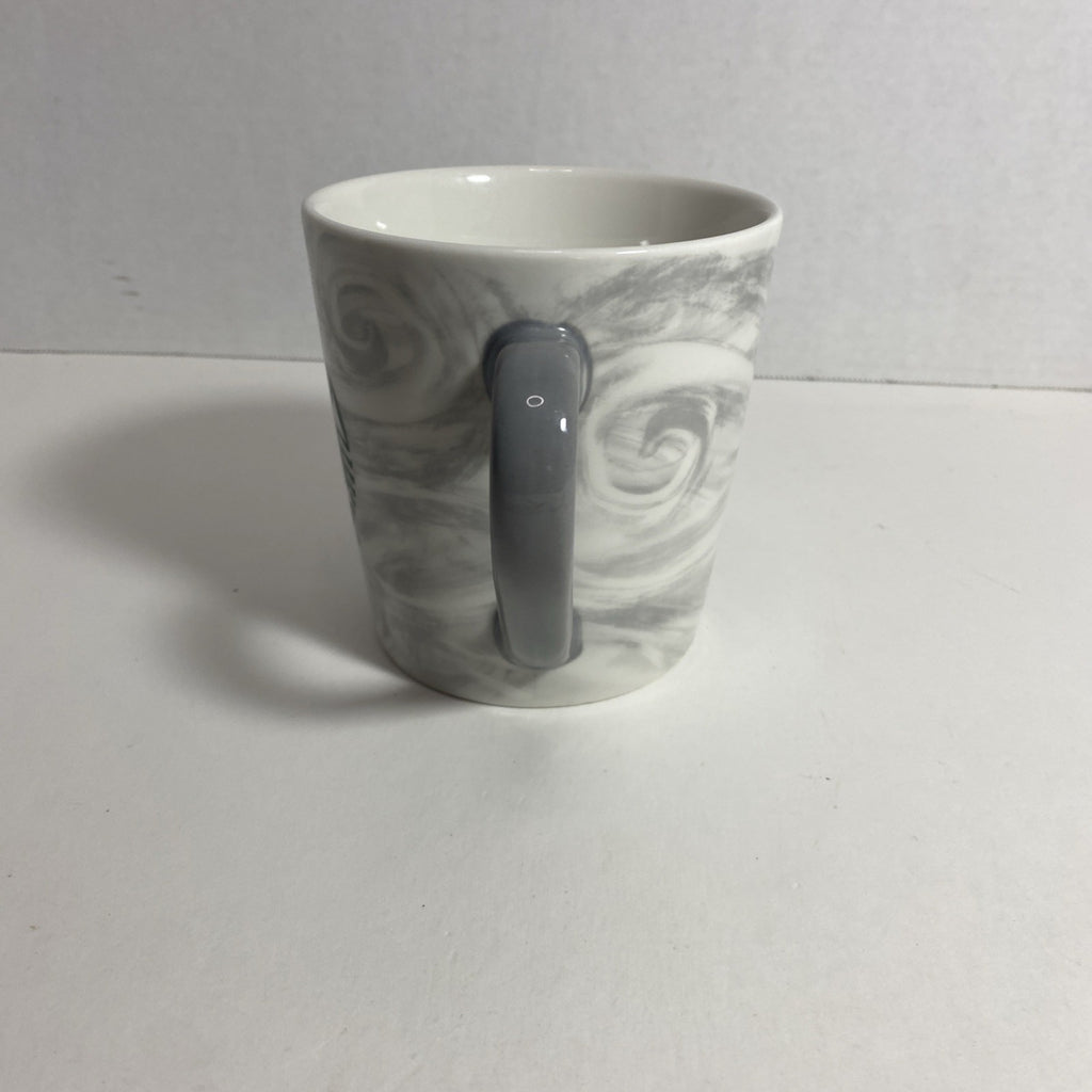 Starbucks 2020 Coffee Tea Hot Chocolate Cup/Mug Gray Swirl Marble 18 oz F