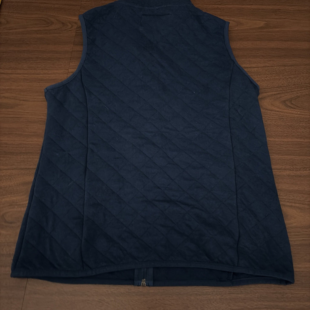Summit Sportswear Kickoff Collection Michigan Ladies Vest Zip Up Blue
