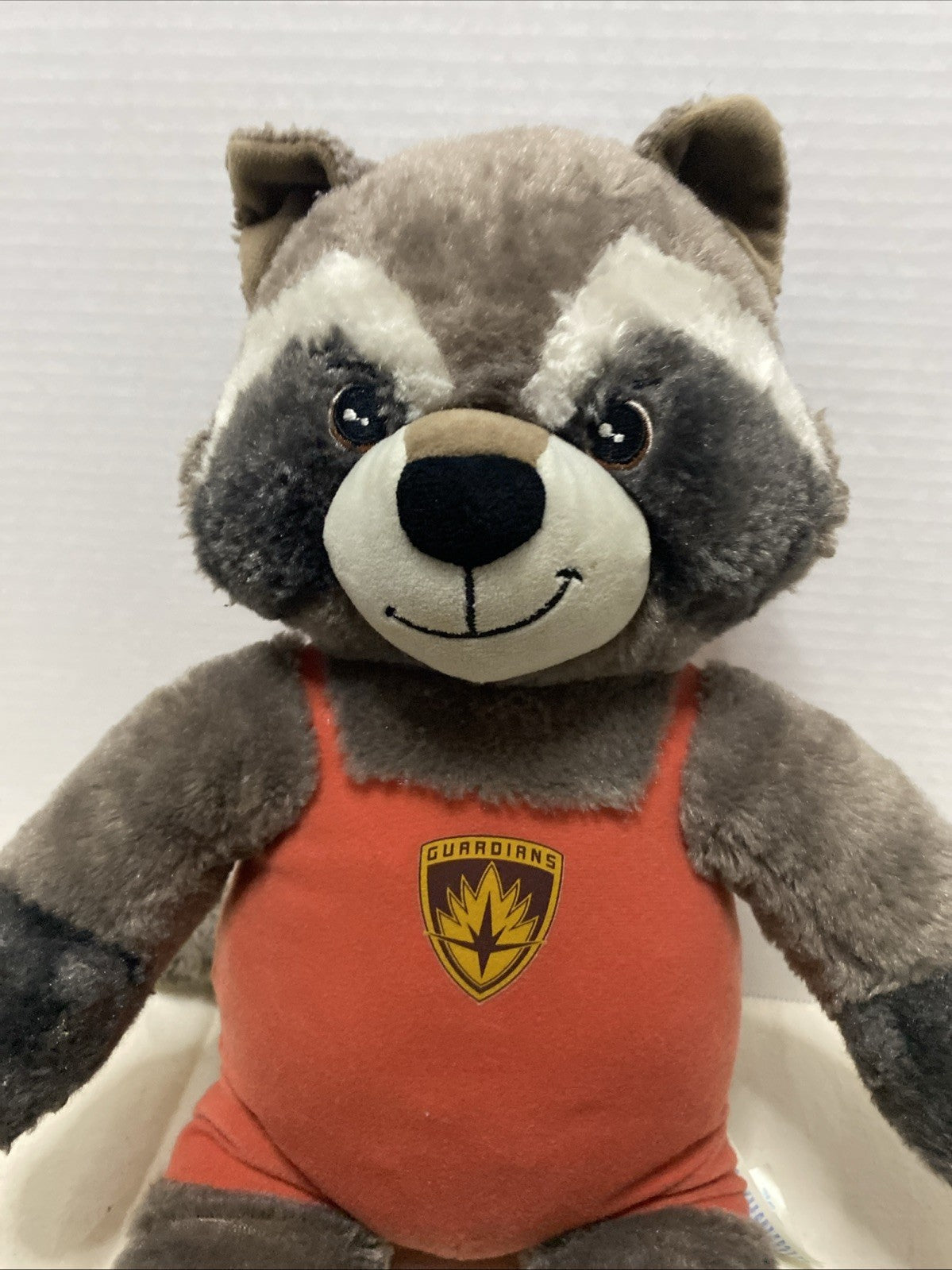 Build-A-Bear Marvel "Guardians of the Galaxy" Rocket Raccoon 17” Plush Toy