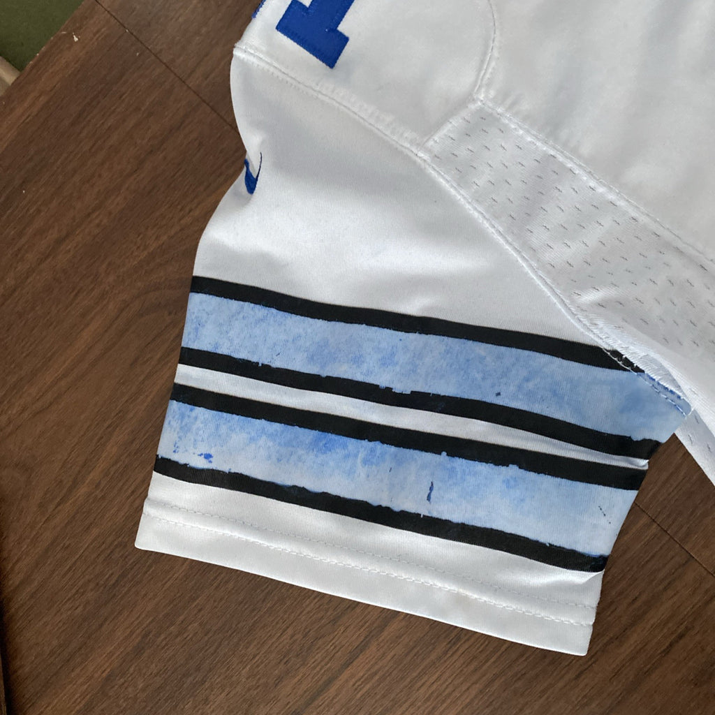 Ezekiel Elliott  White Jersey Nike On Field Kids S Dallas Cowboys Jersey