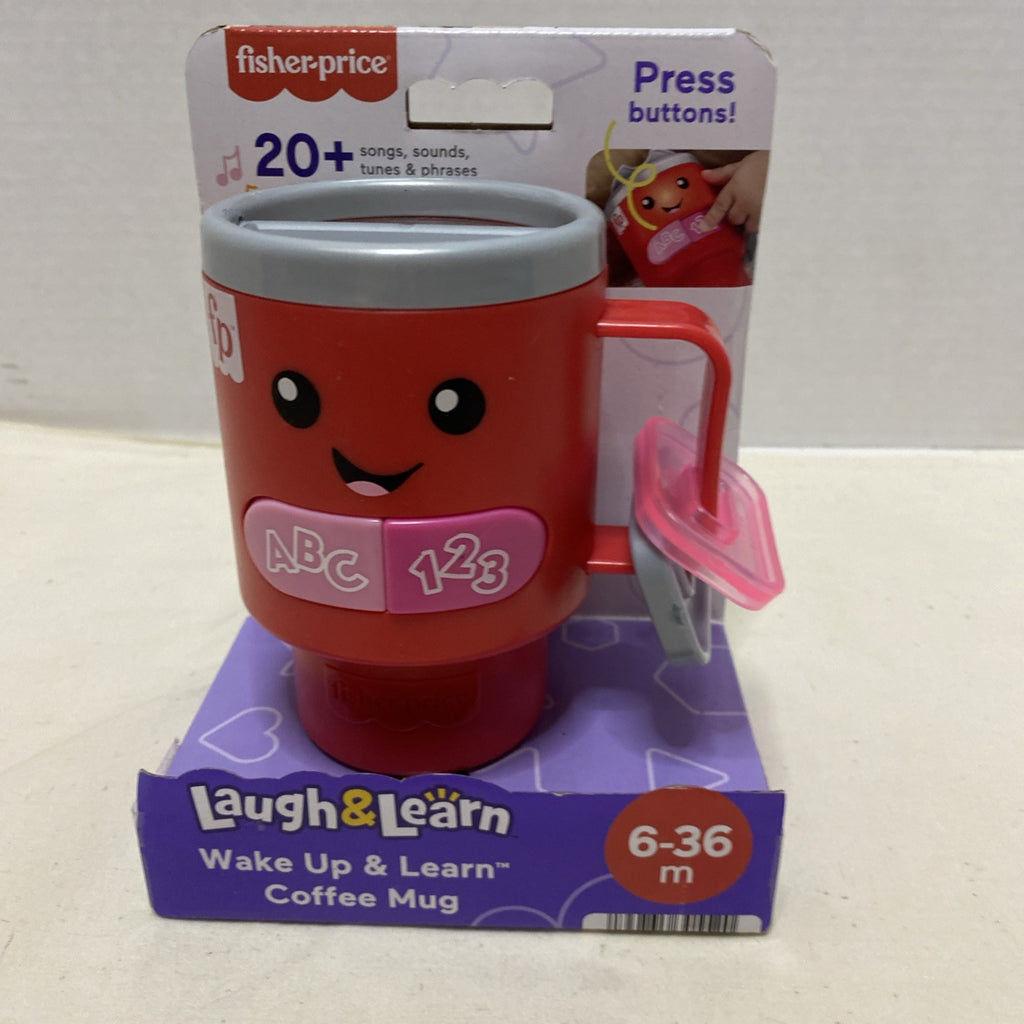 Fisher-Price Laugh & Learn Wake Up & Learn Coffee Mug