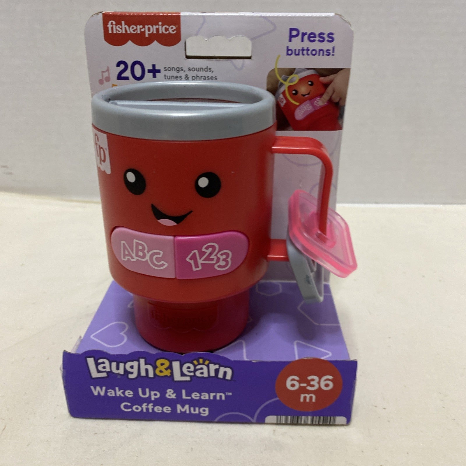 Fisher-Price Laugh & Learn Wake Up & Learn Coffee Mug