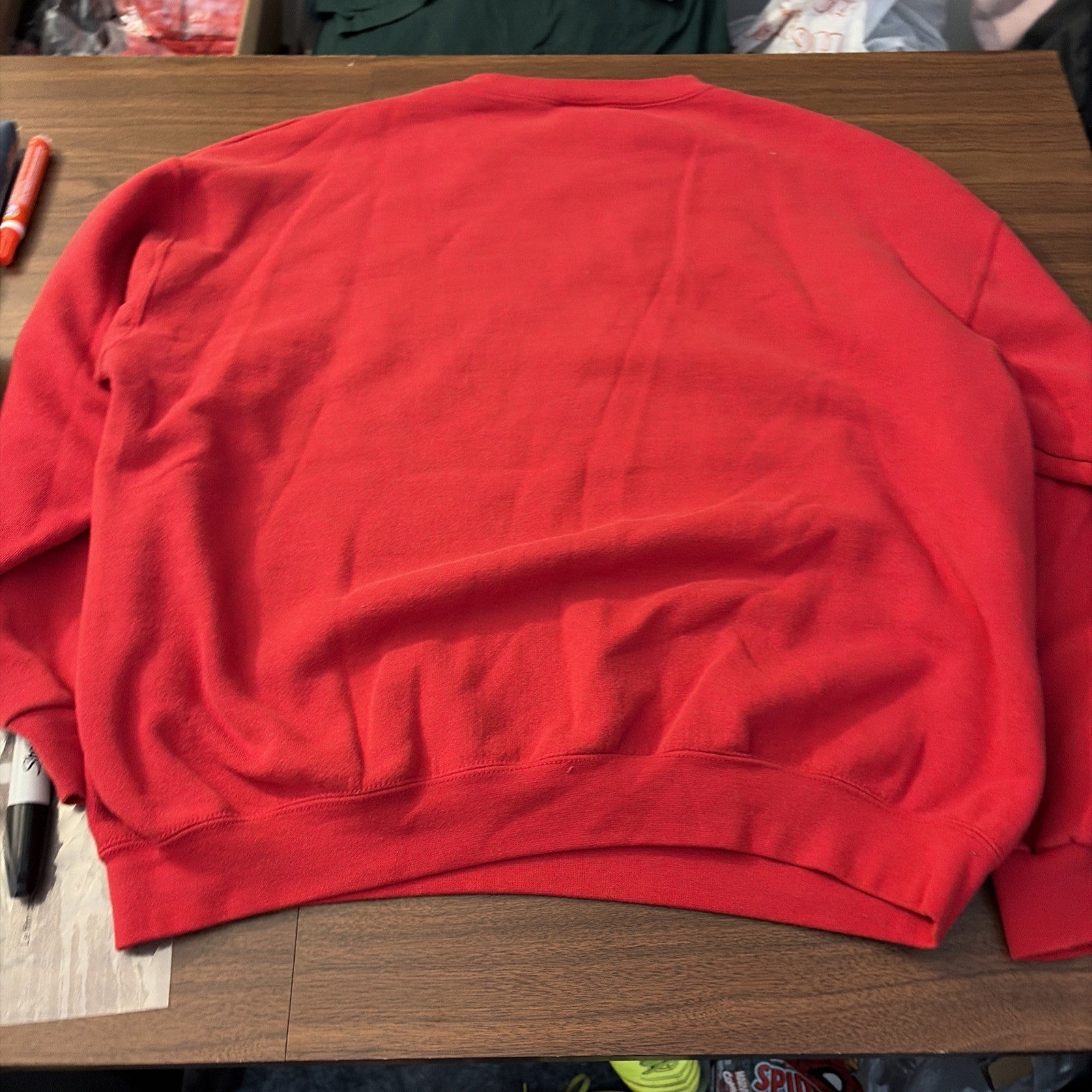 Vintage XL 2003 Ohio State Buckeyes Tostitos Fiesta Bowl Sweatshirt Red