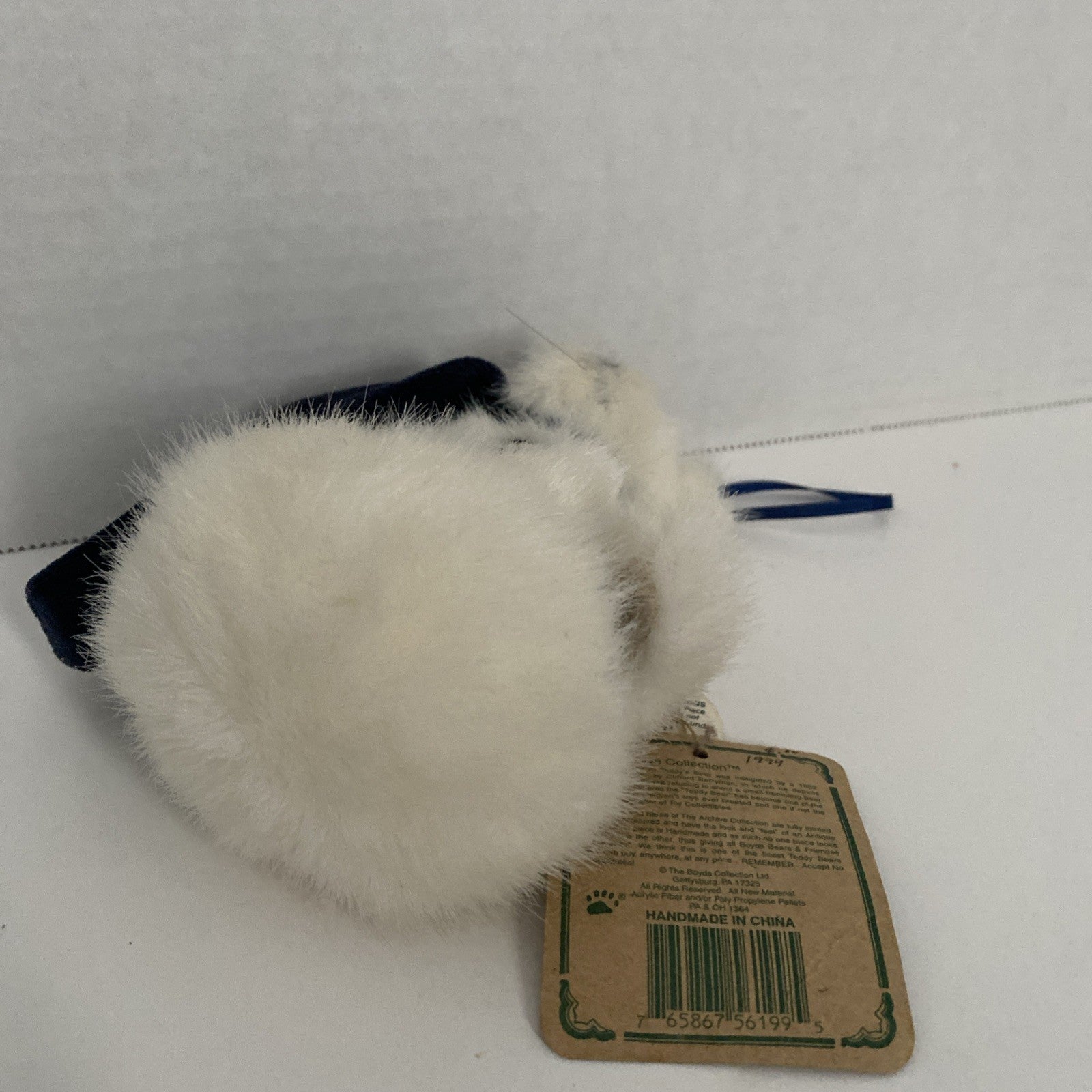 Boyds Bears The Archive Collection Snow Bear 1998 Mini Plush Ornament 5 Inch