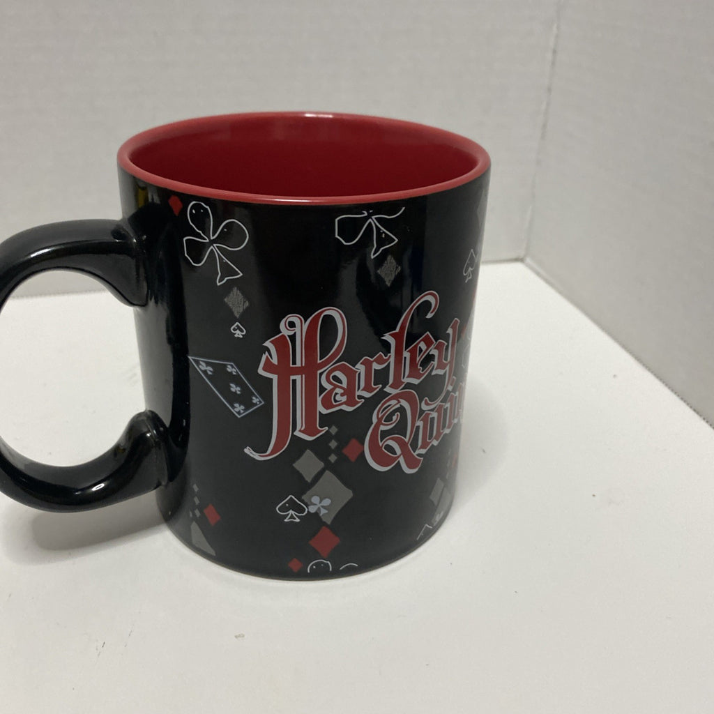 Harley Quinn Batman DC Comics 20 Ounce Ceramic Coffee Mug Silver Buffalo