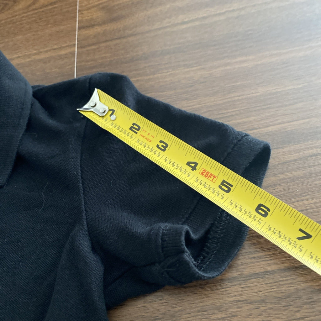 Old Navy Boys size large 10–12 black short sleeve polish shirt