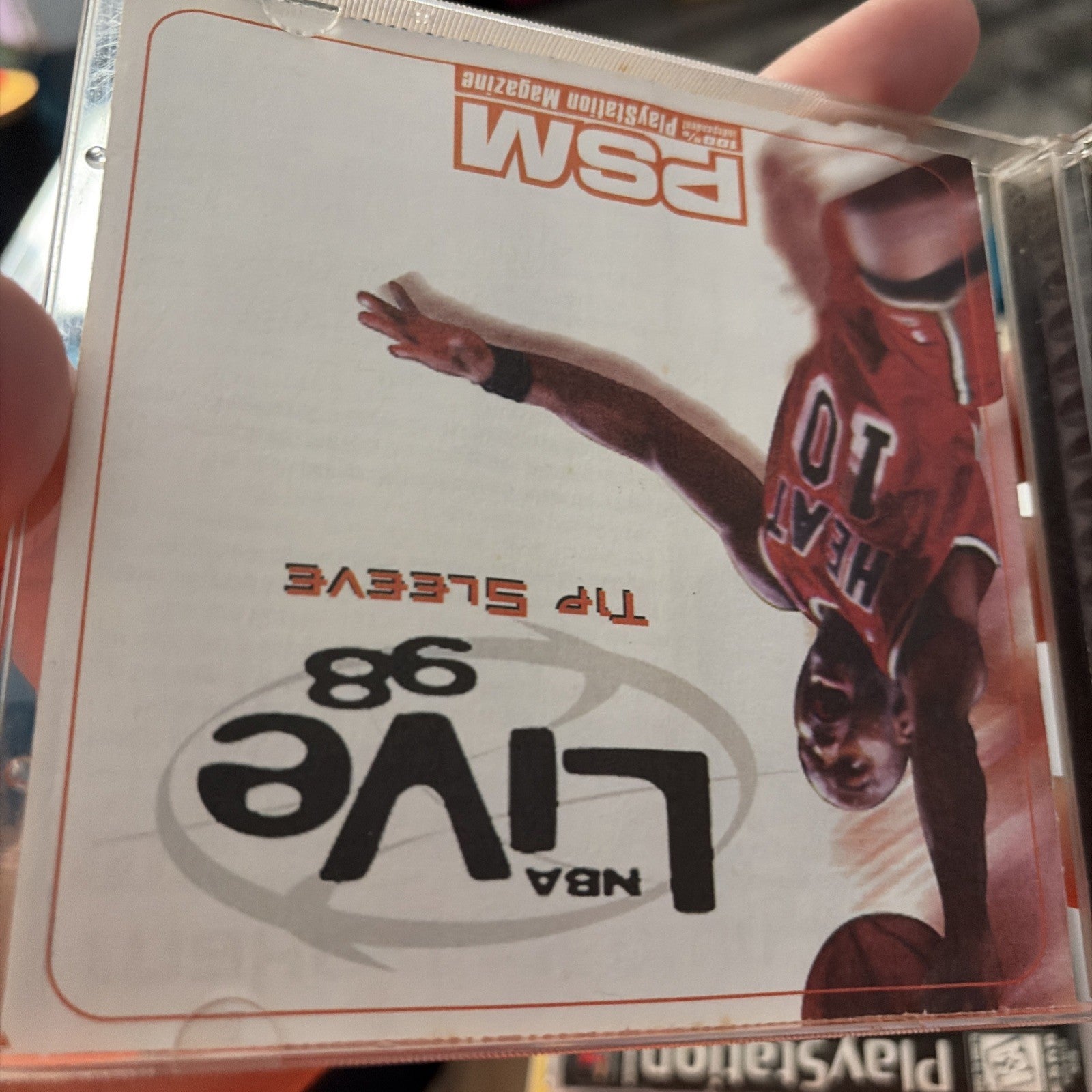 NBA Live 98 (Sony PlayStation 1, 1997) w/manual, tested working, clean