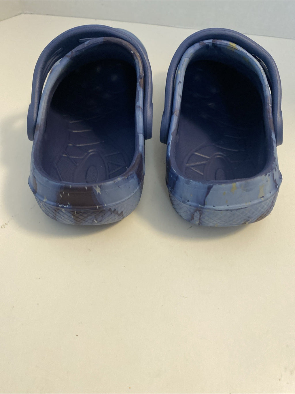 Moc Clogs Youth Size 11/12 Shoes Black/Blue Breathable
