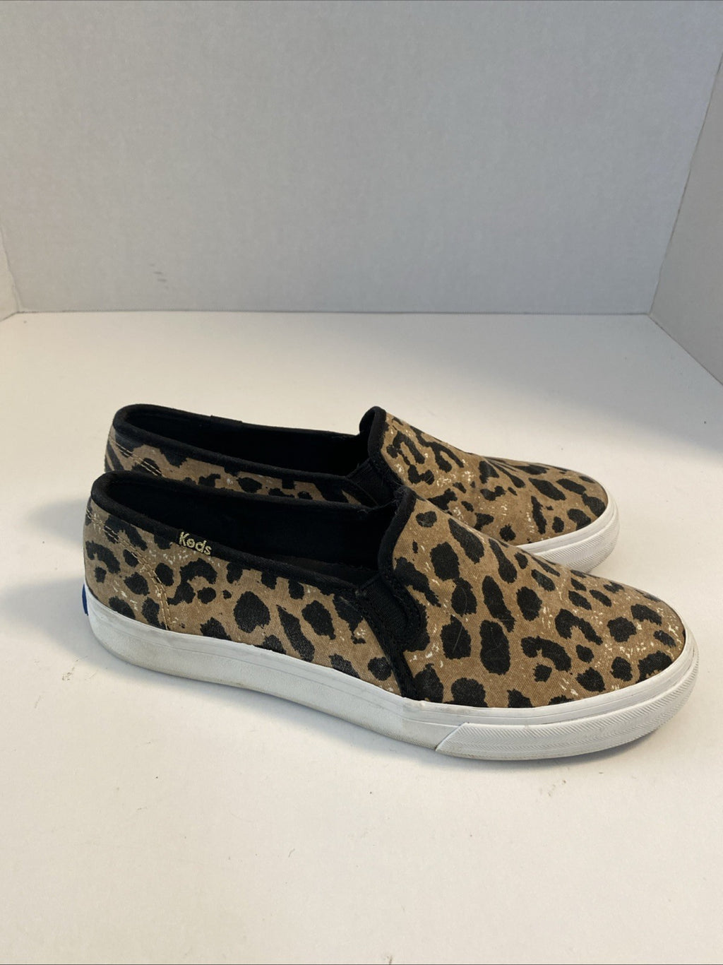 Keds women’s slip on Tennis Shoes - Leopard Pattern