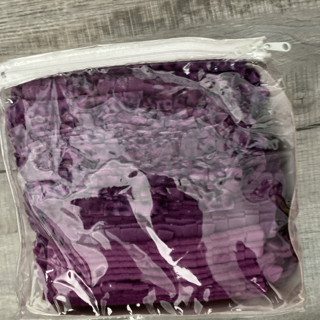 Jo Ann Fabric Fleece Ragtime quilt kit Purple/Leopard Precut easy sew direction