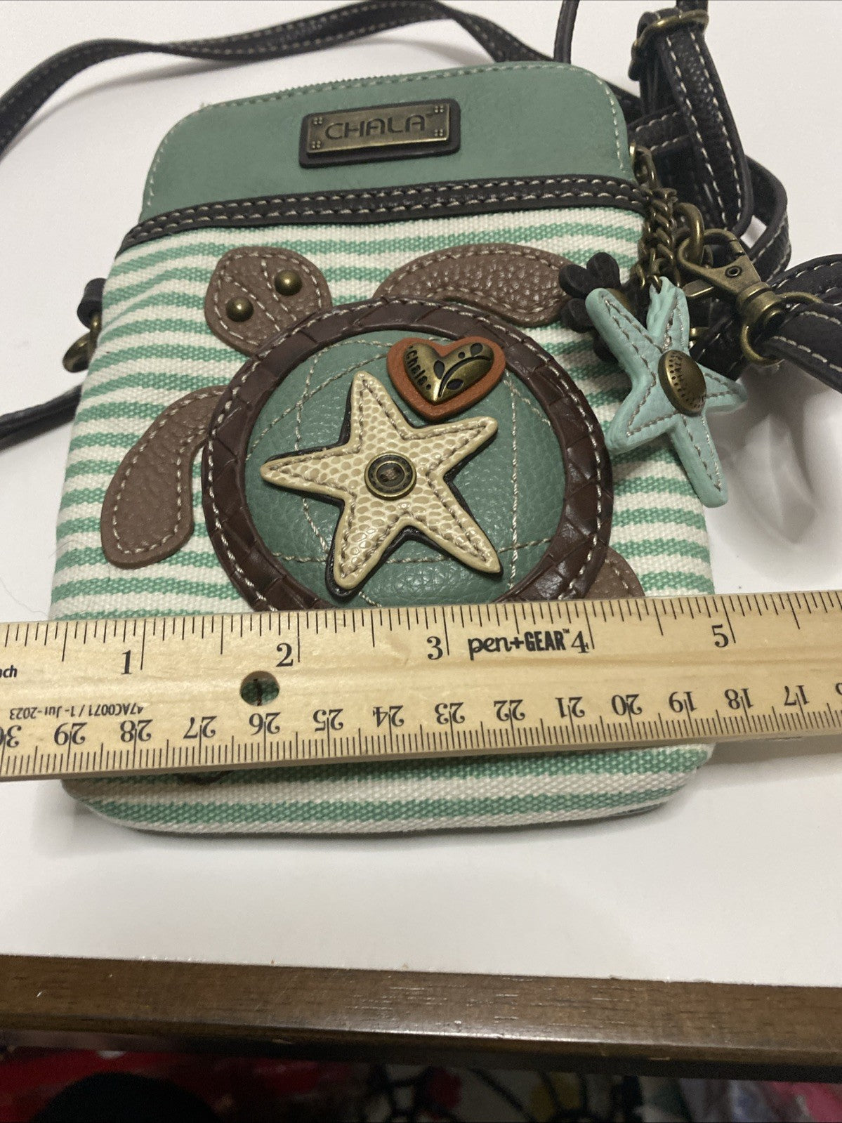 Chala Cellphone Crossbody Ocean Themed Variety, Adjustable Strap Purse