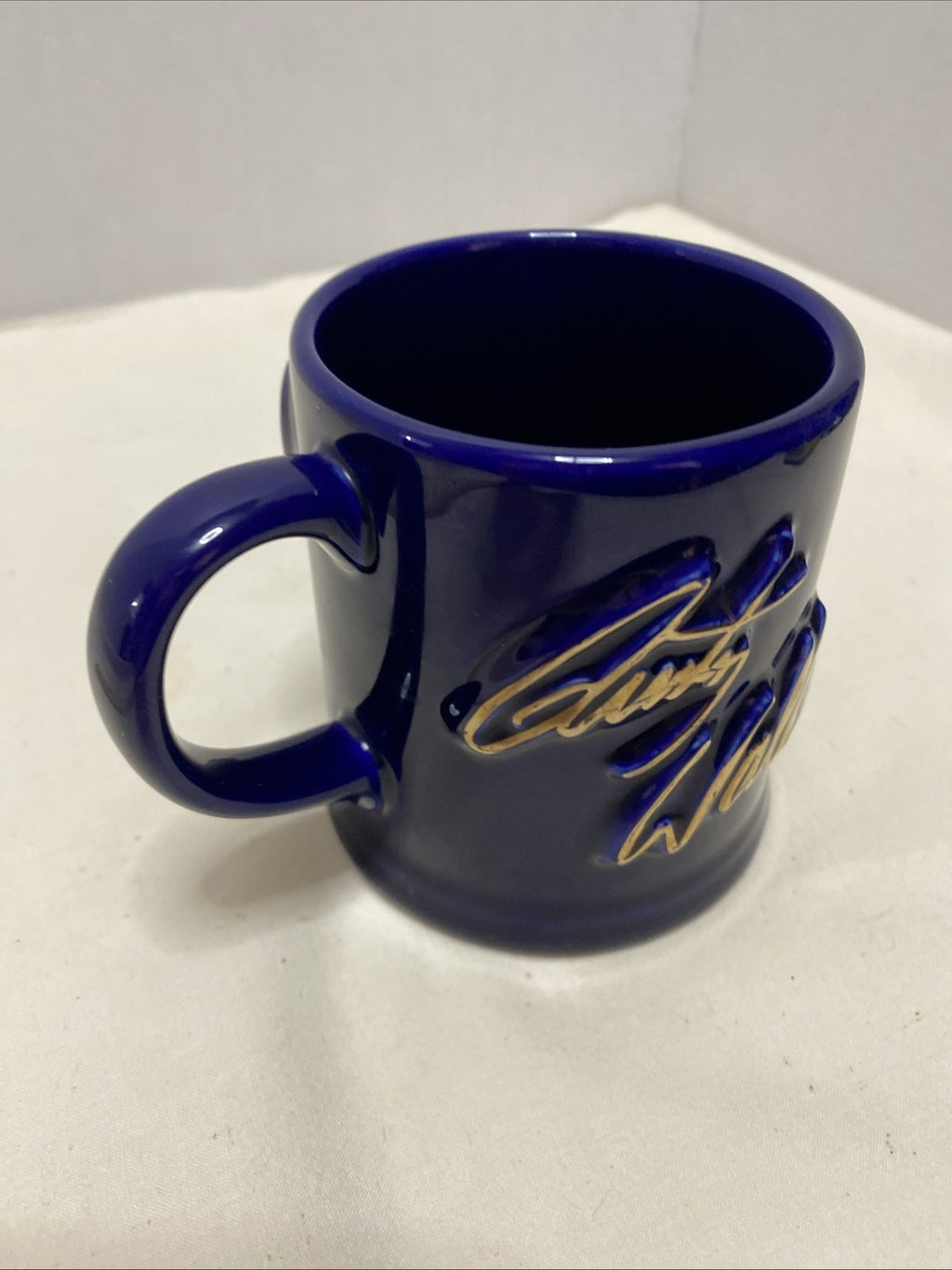 Rusty Wallace Blue Nascar #2 Coffee Tea Mug 3D Name Signature (A)