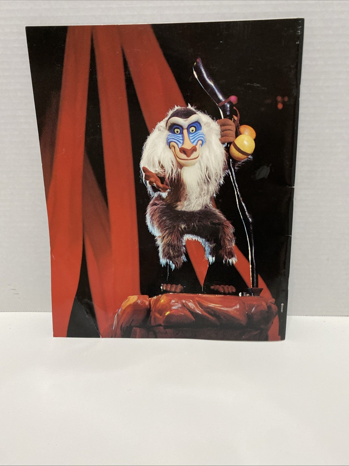 Vintage 2000 Disney's Jungle Adventures On Ice Program Book Tarzan Lion King