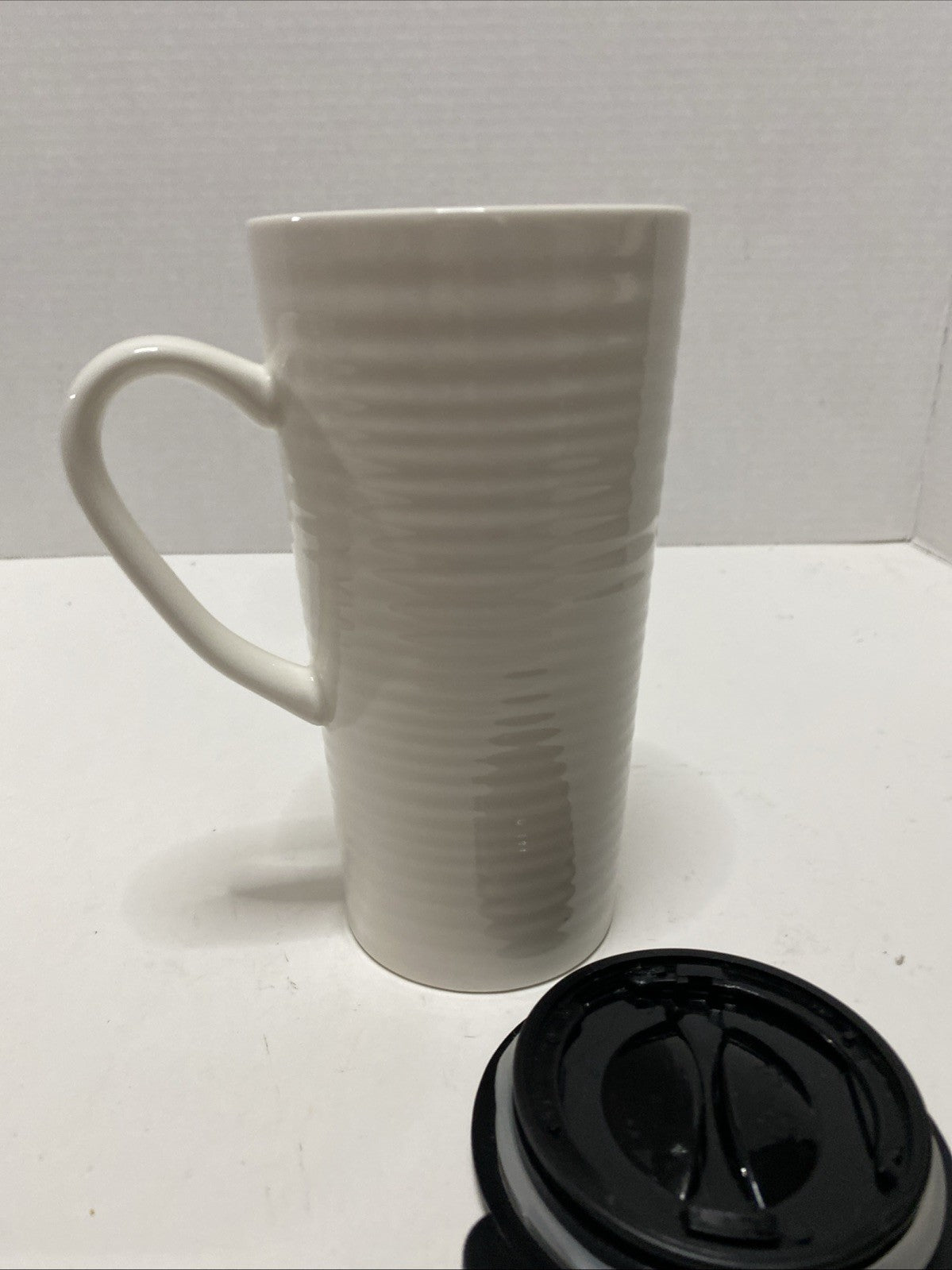 SweetNes Honeybee Travel Mug With Handle 19 Fl Oz Ceramic