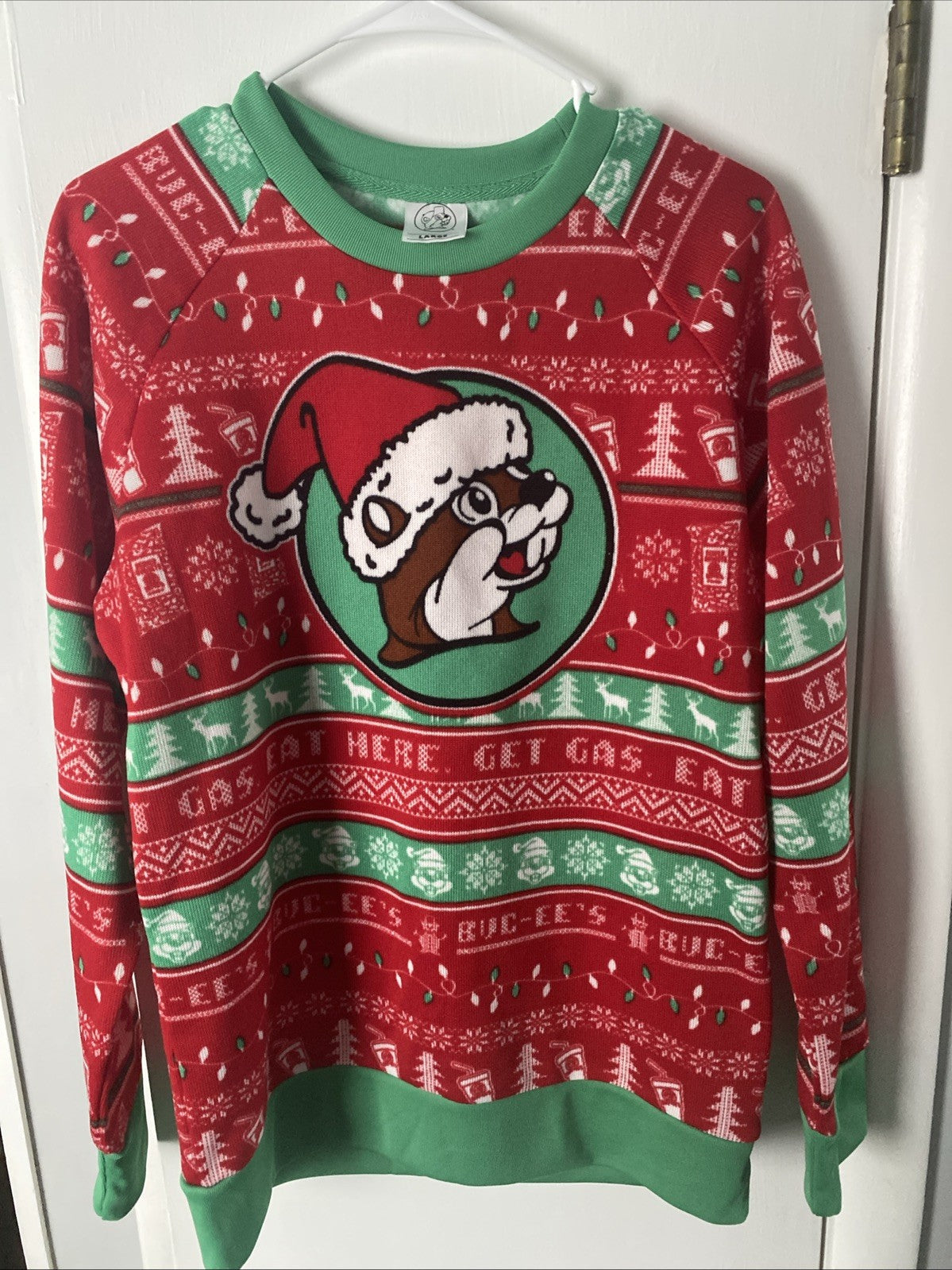 BUC-EE'S Beaver Snowman Christmas Holiday