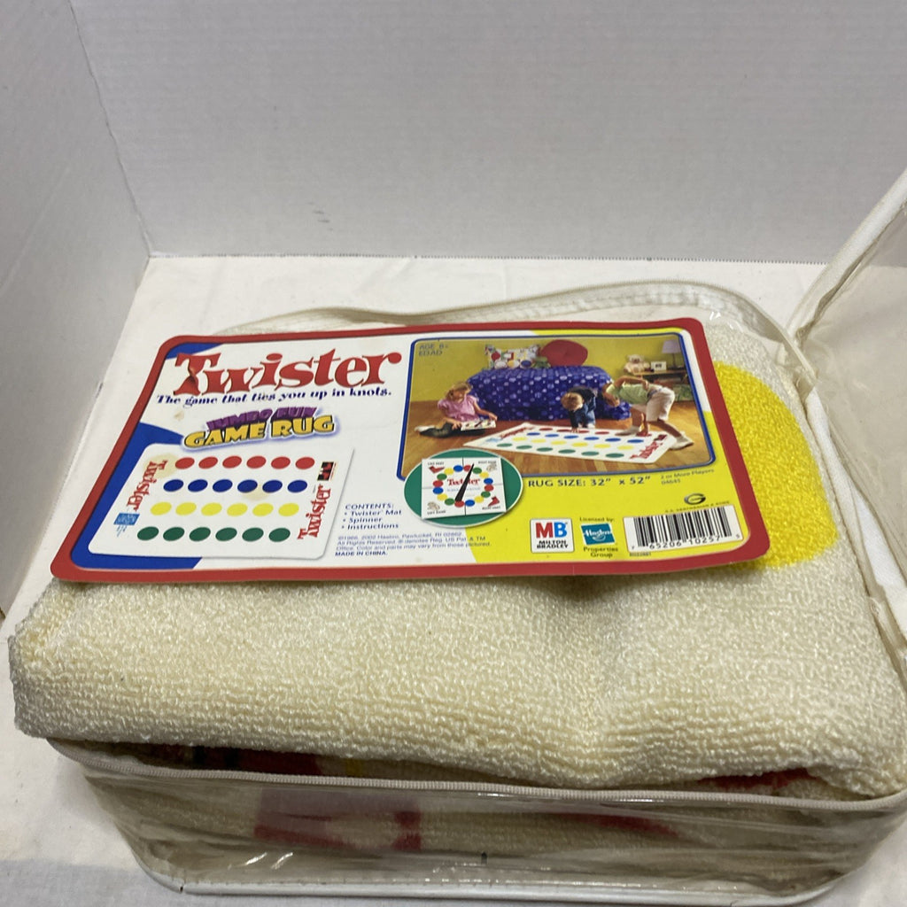 Twister Game Rug Carpet Hasbro Milton Bradley Vintage 2002 Rare Giant