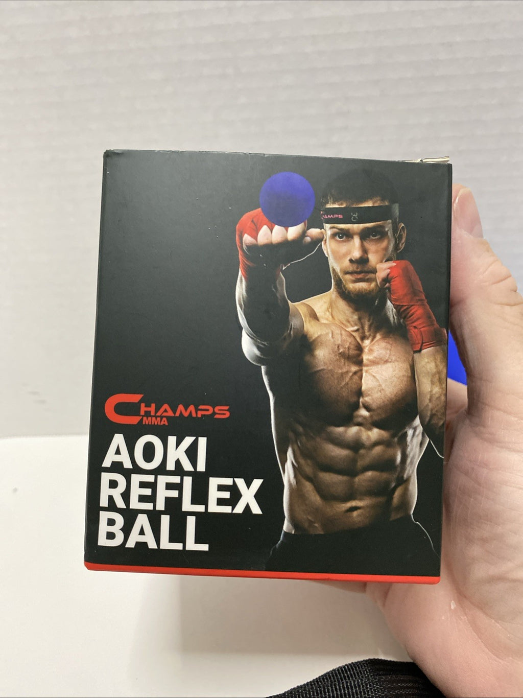 Champs MMA Red Reflex Ball Set