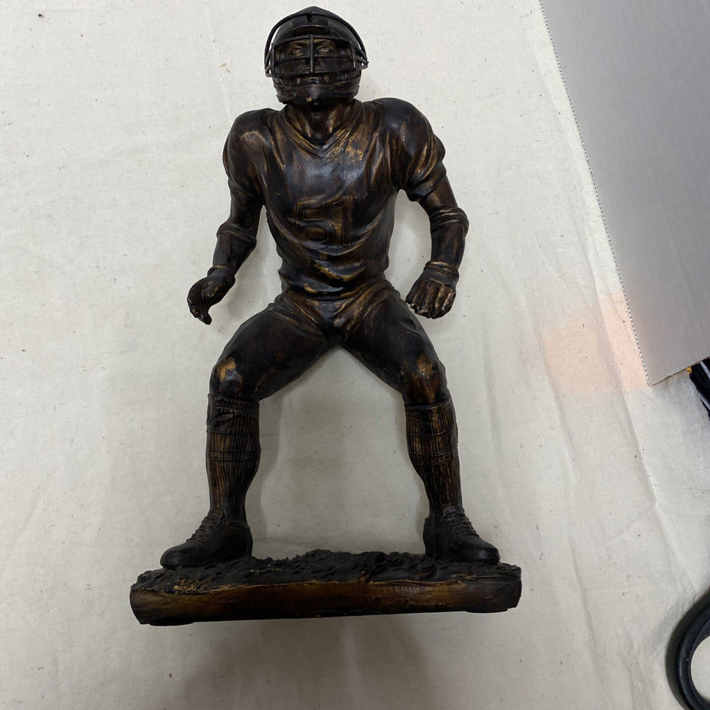 Bronze Football Player Figurine #51