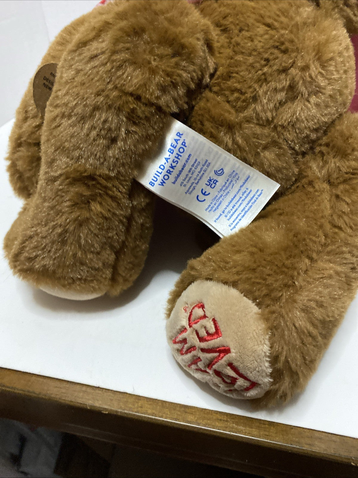 I AM LOVED Limited Edition Build A Bear 16" Plush Helzberg Diamonds Bag
