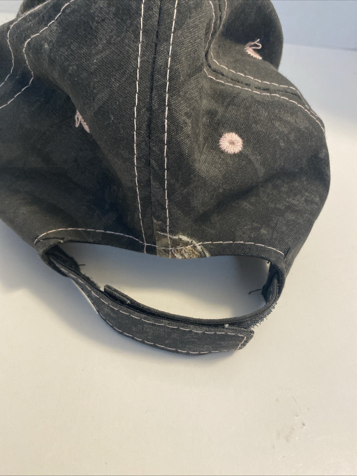 Signature ball cap camouflage and paint trim adjustable back
