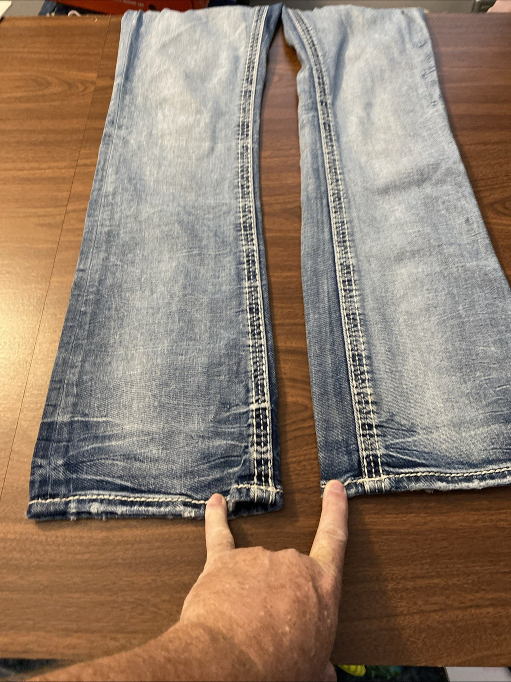rock revival jeans womens 28x32 bootcut Mid-rise Yanka