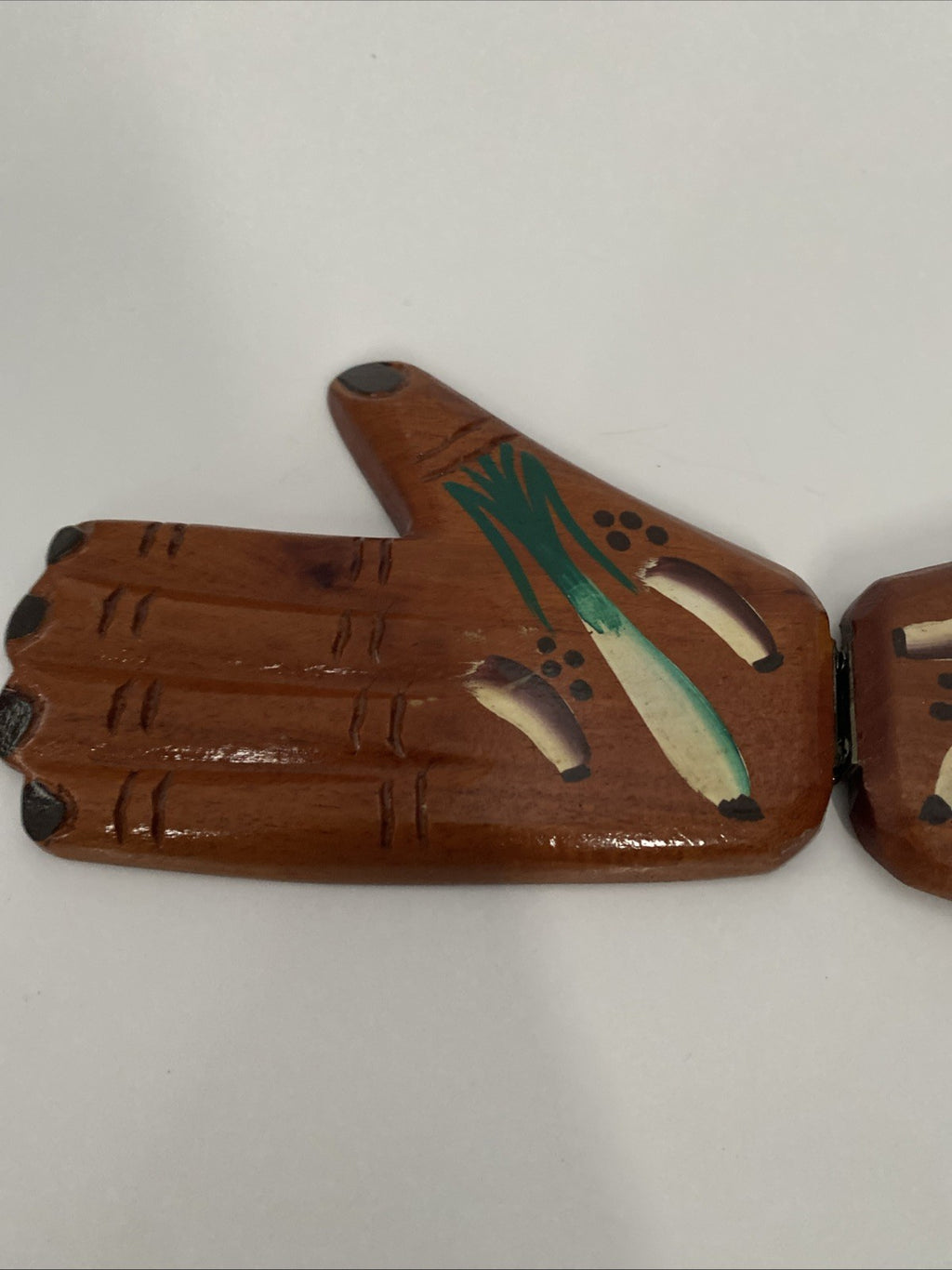 Wooden hands Haitian made decor display
