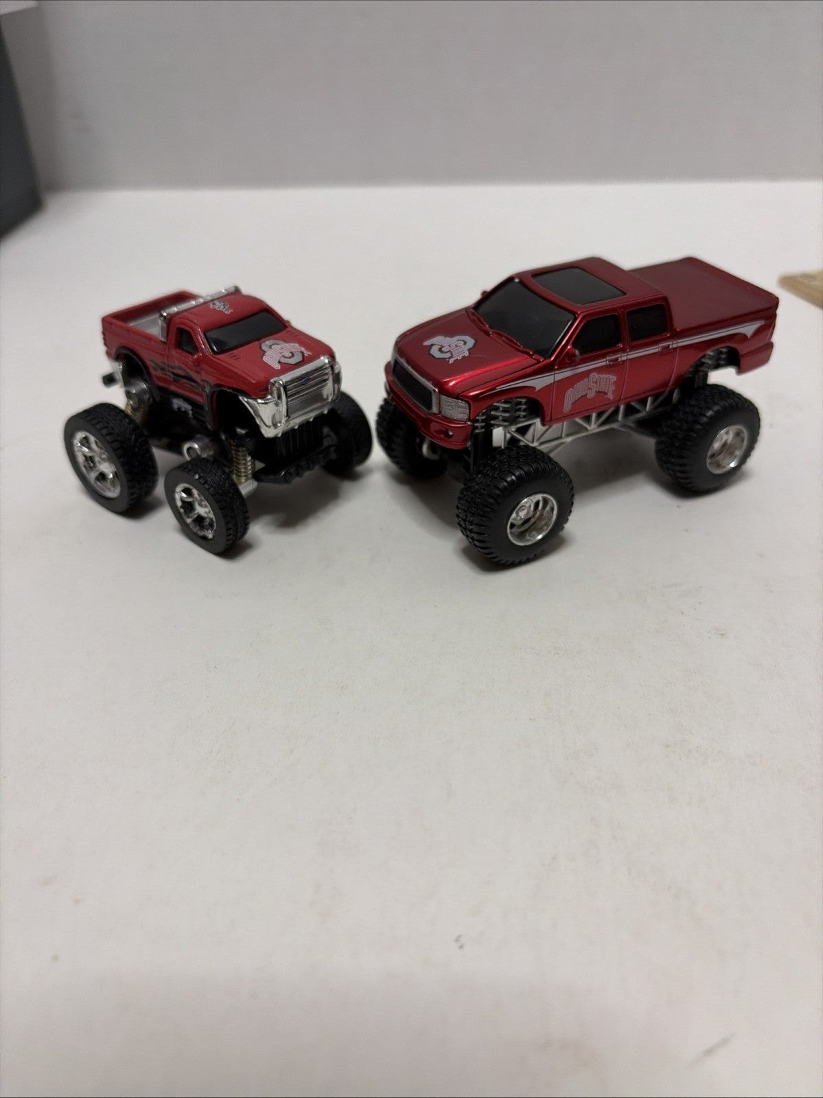 2 Ohio State University Buckeye 4X4 Monster Truck Toys