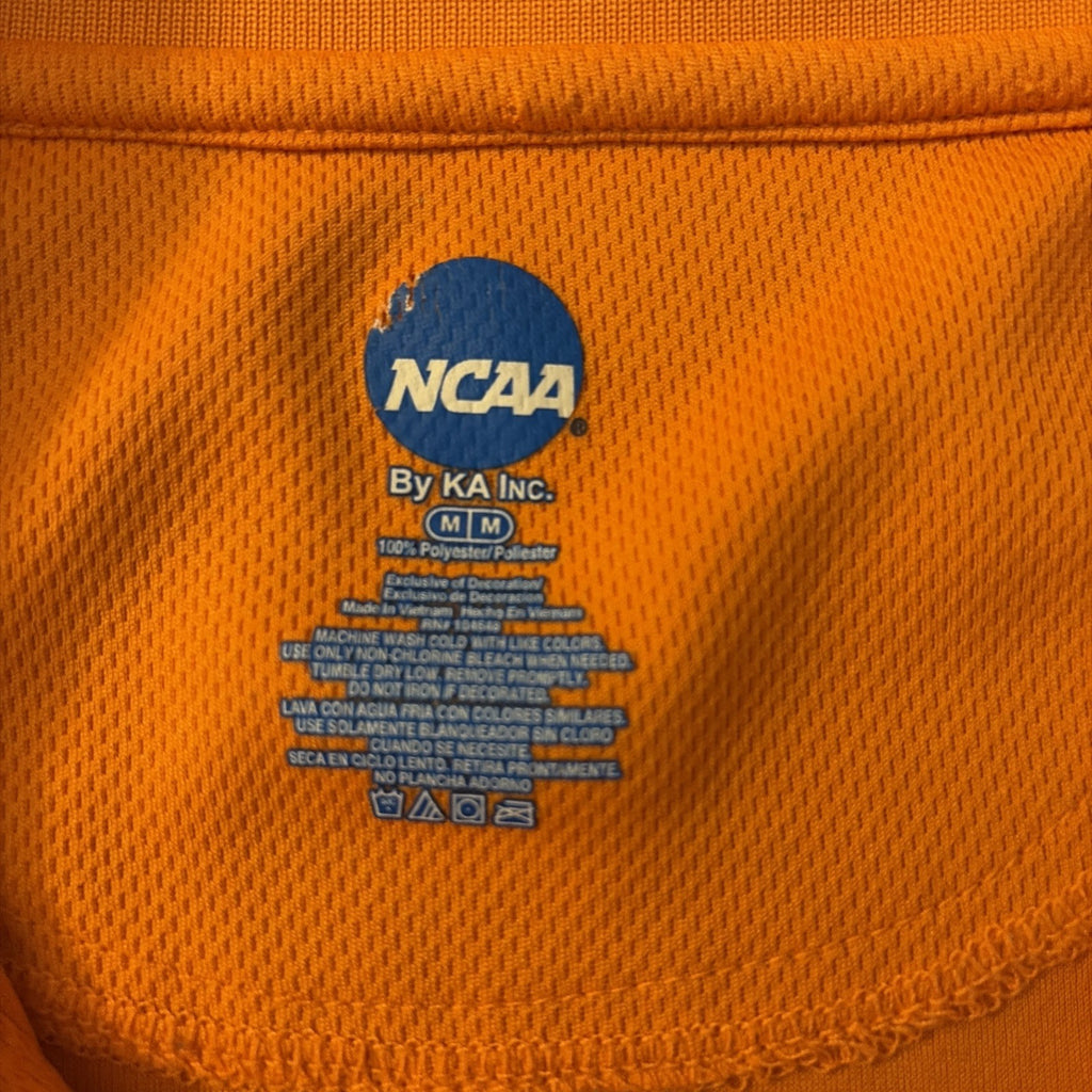 Men’s Medium University Of Tennessee Volunteer Short Sleeve Golf Polo SS Orange