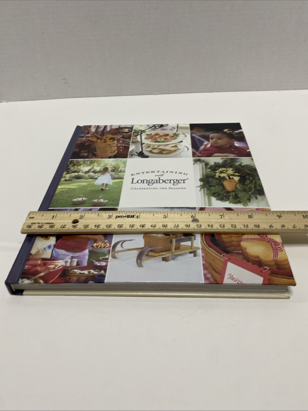 Entertaining With LONGABERGER - Celebrating The Season Cookbook  2003