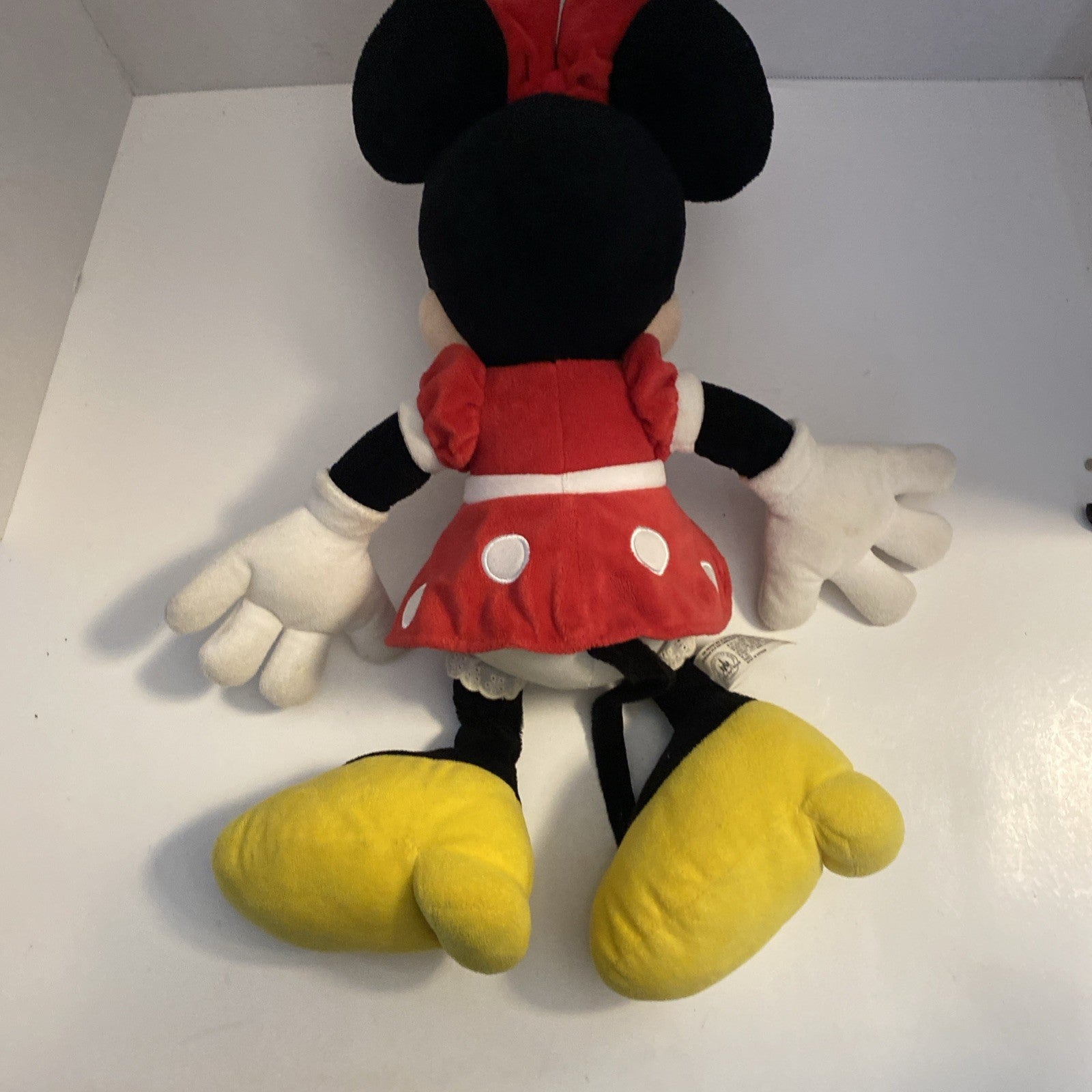 MINNIE MOUSE RED POLKA DOT DRESS PLUSH 20 INCH DISNEY PARKS AUTHENTIC ORIGINAL