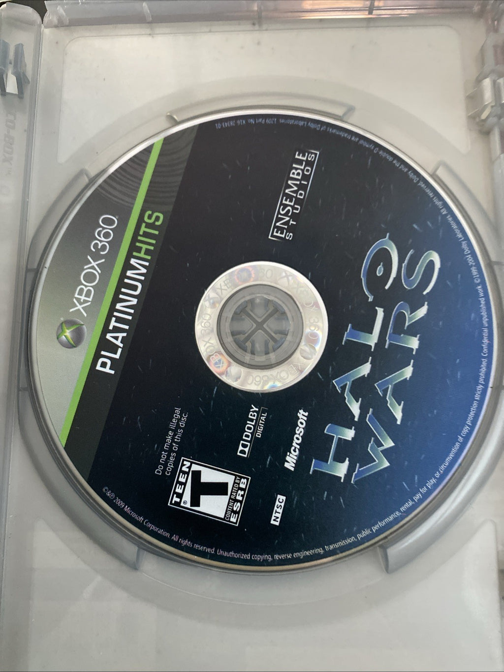 Halo Wars Platinum Hits-Xbox 360