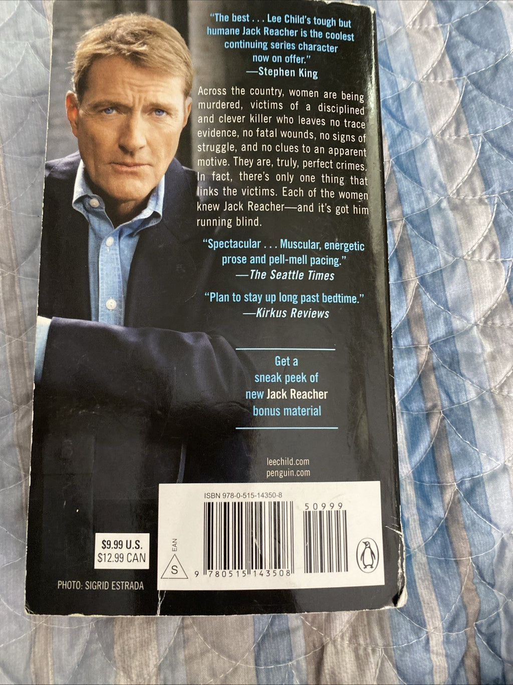 Running Blind (Jack Reacher #4) - Lee Child Paperback