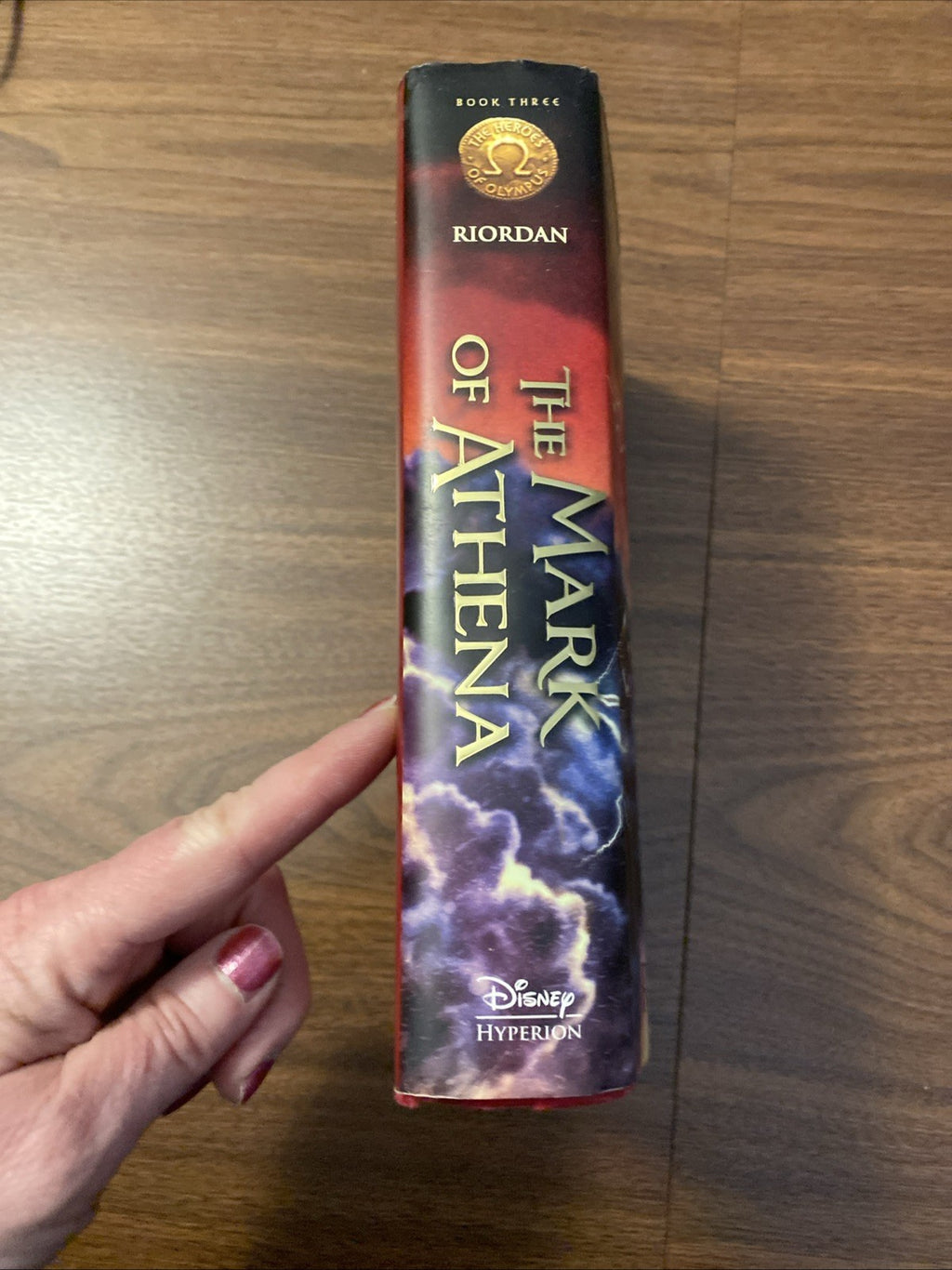 Lot of 5 - Rick Riordan - Heroes Of Olympus Series - Complete  1-5 - Hardcover 