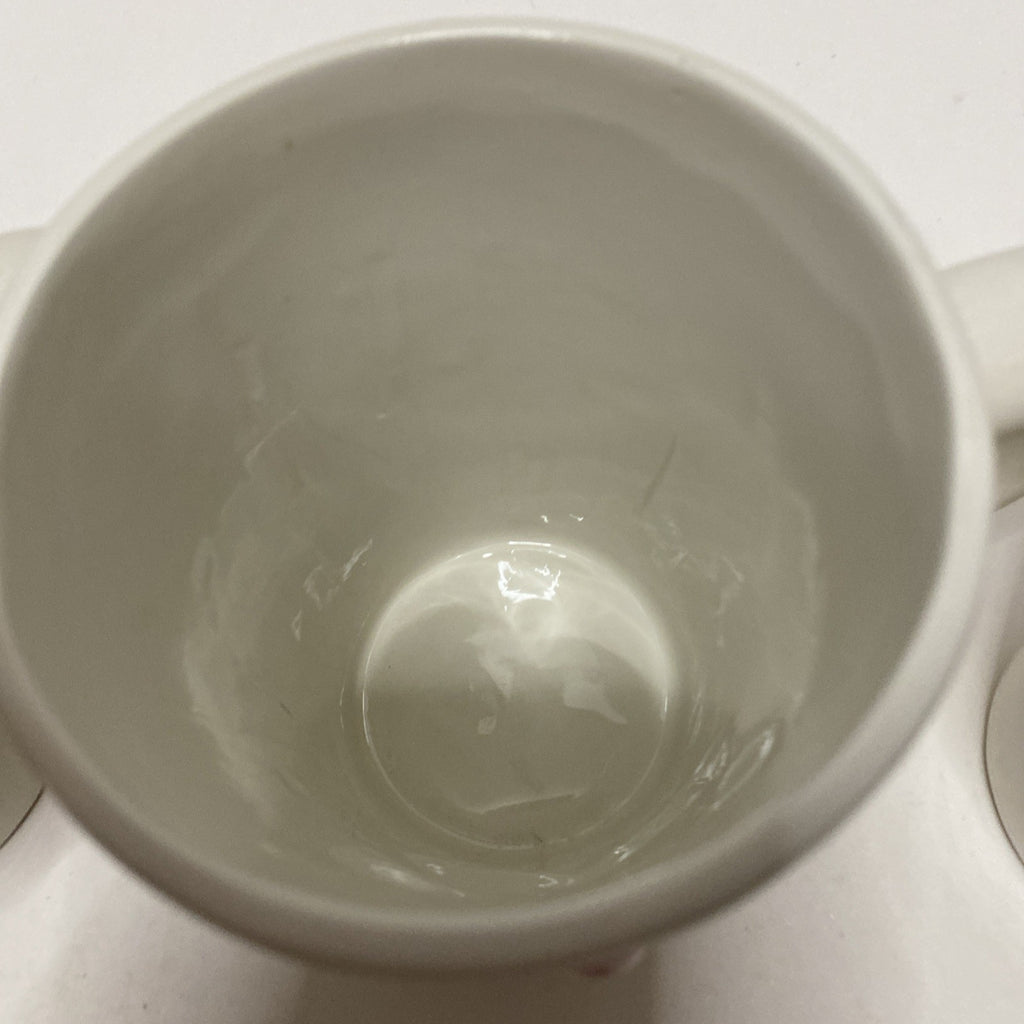 Set Of 3 Bug Mugs, Butterfly, Bee, Dragonfly