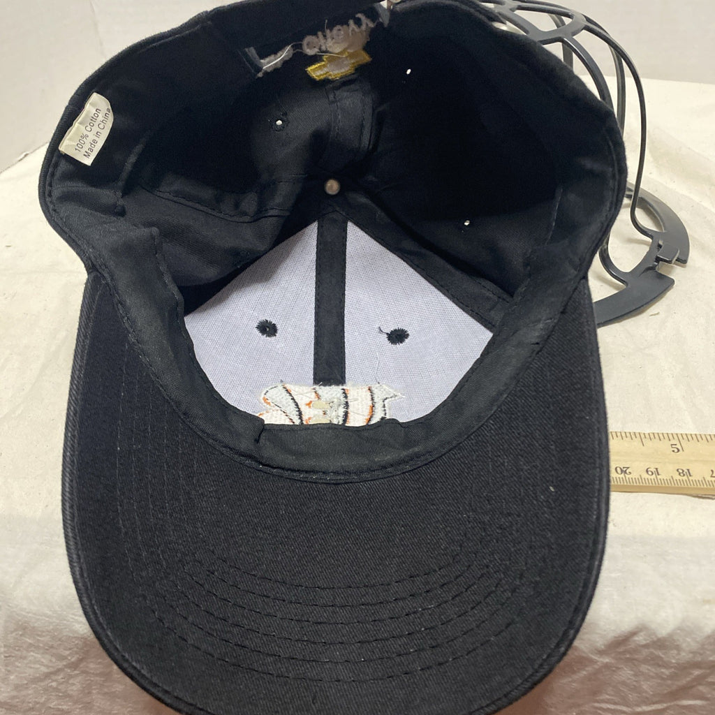 Cincinnati Bengals Black Adjustable Strap Hat