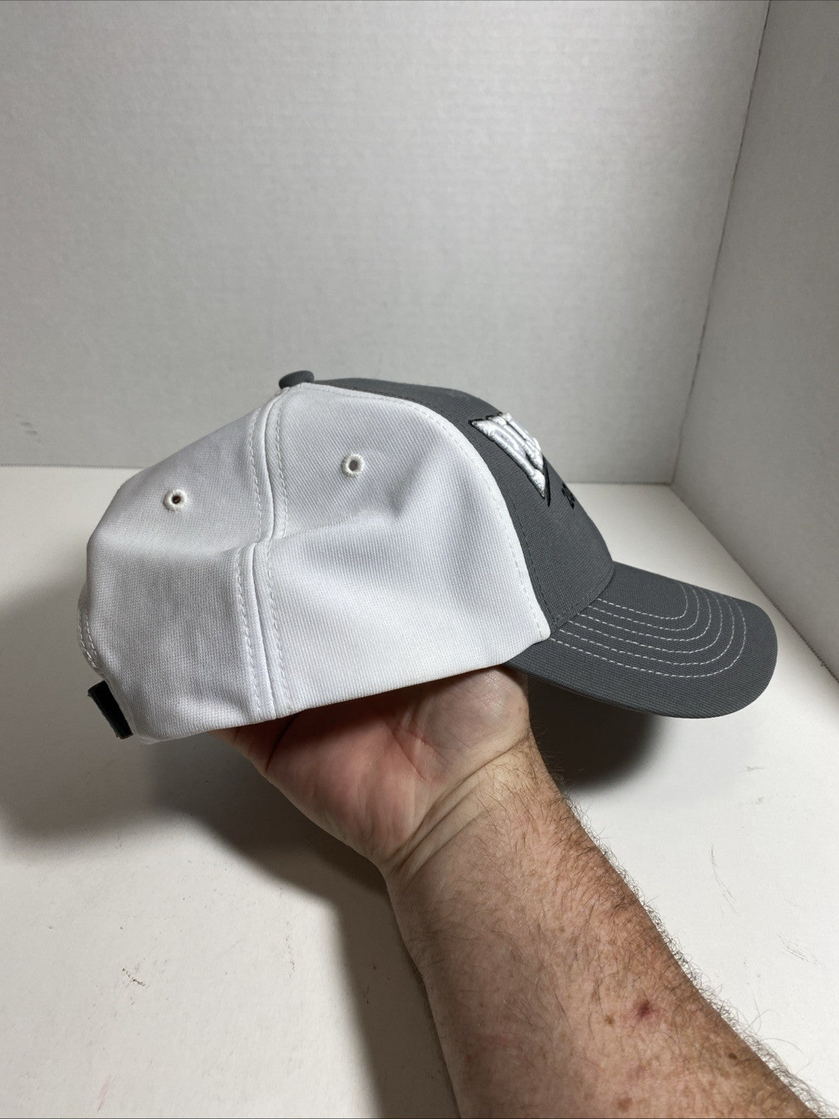 Cincinnati Reds Hat 2012 47’ brand playoffs Strapback Gray postseason cap