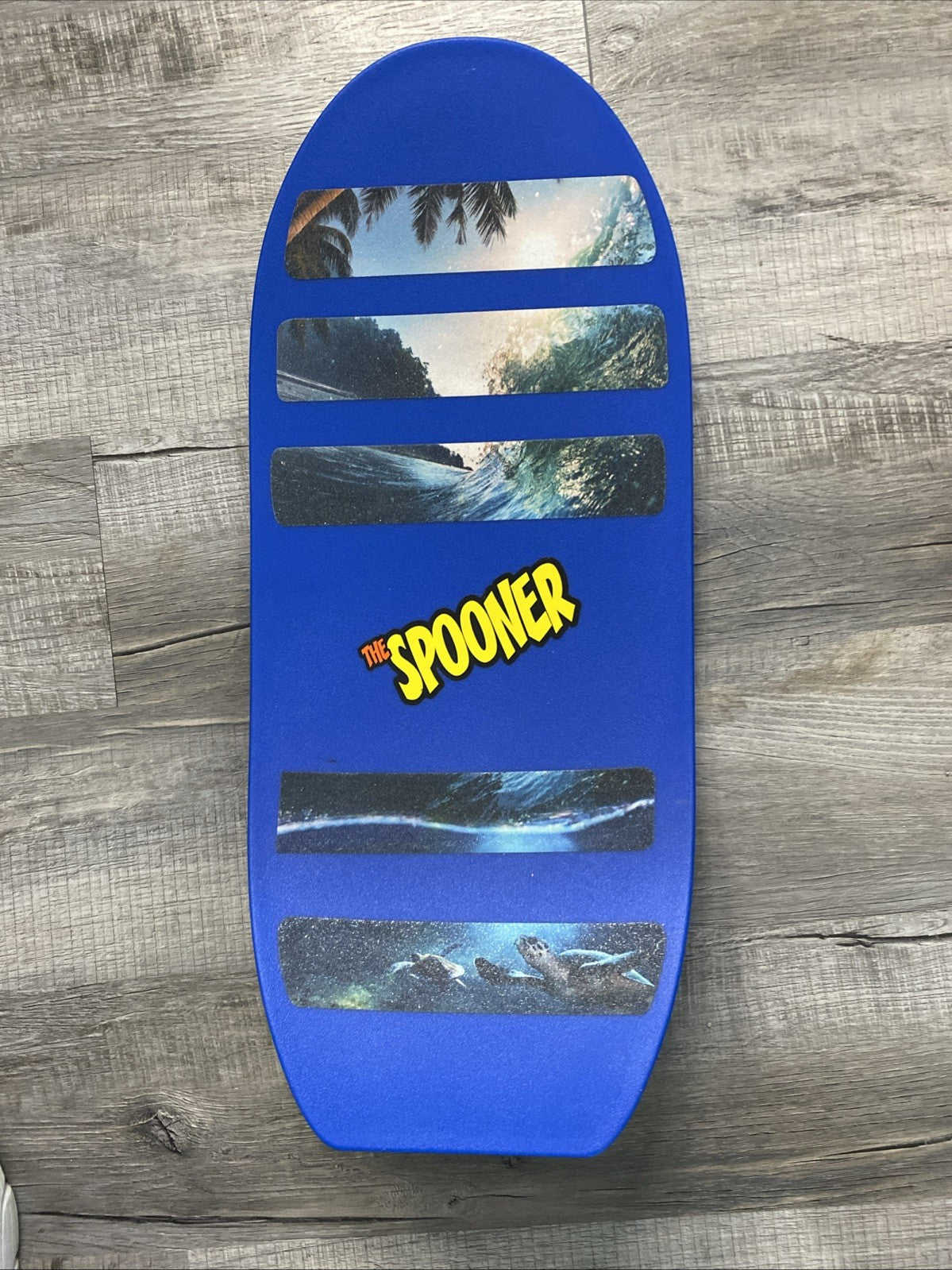The Spooner Balance Board Green Exercise Training Skateboard Snowboard Surf 23"