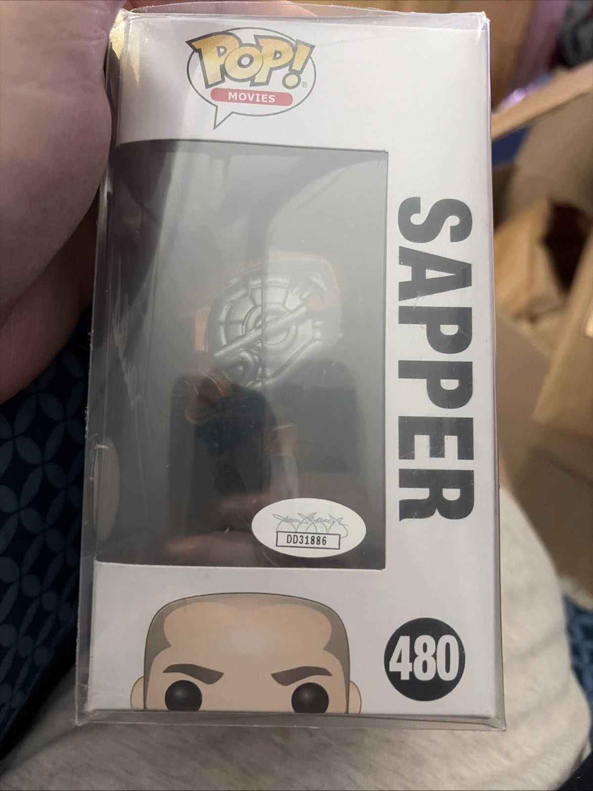 DAVE BAUTISTA SIGNED SAPPER BLADE RUNNER 2049 CHASE FUNKO POP FIGURE GOTG JSACOA