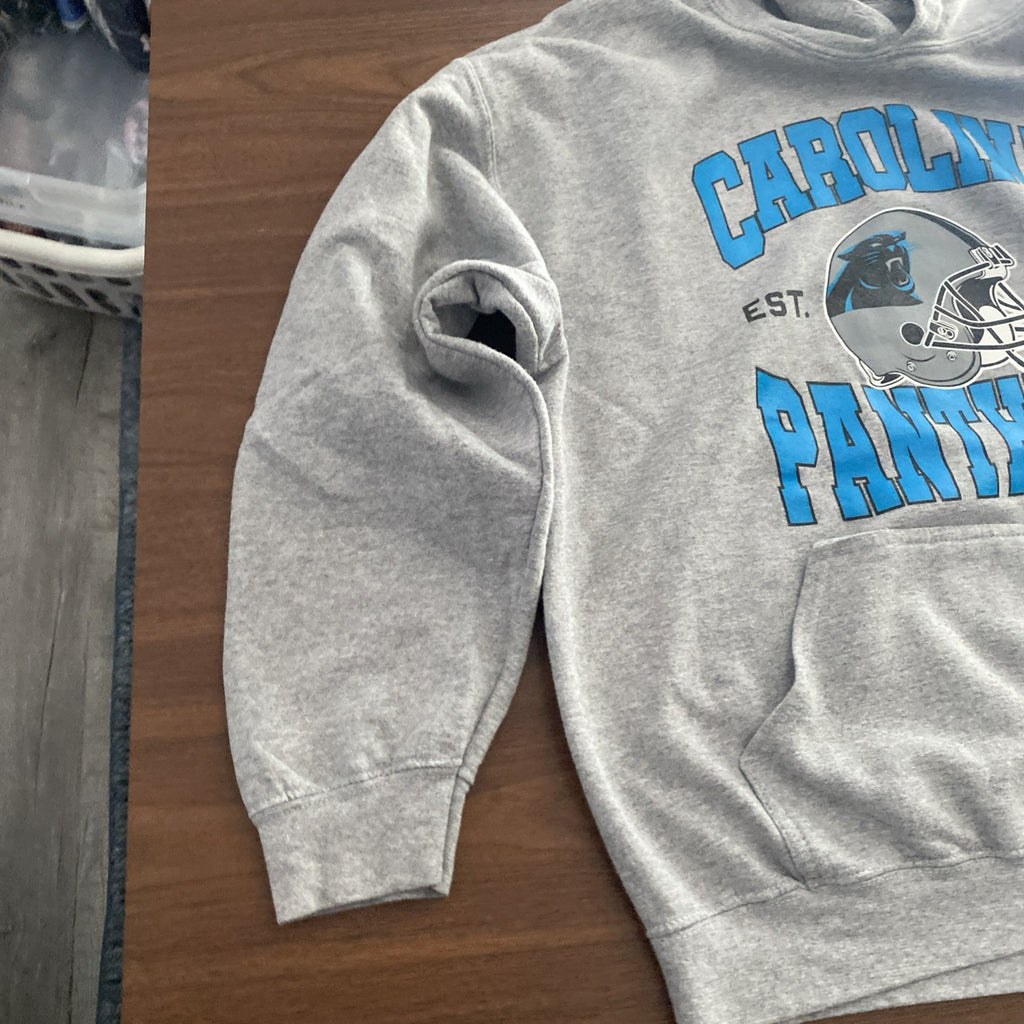 Junk Food Clothing's NFL Team Apparel CAROLILA PANTHERS Hoodie MENS Large
