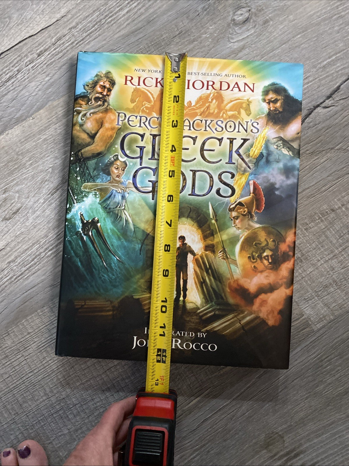 Percy Jackson's Greek Gods by: Rick Riordan - pre-owned - Very good condition