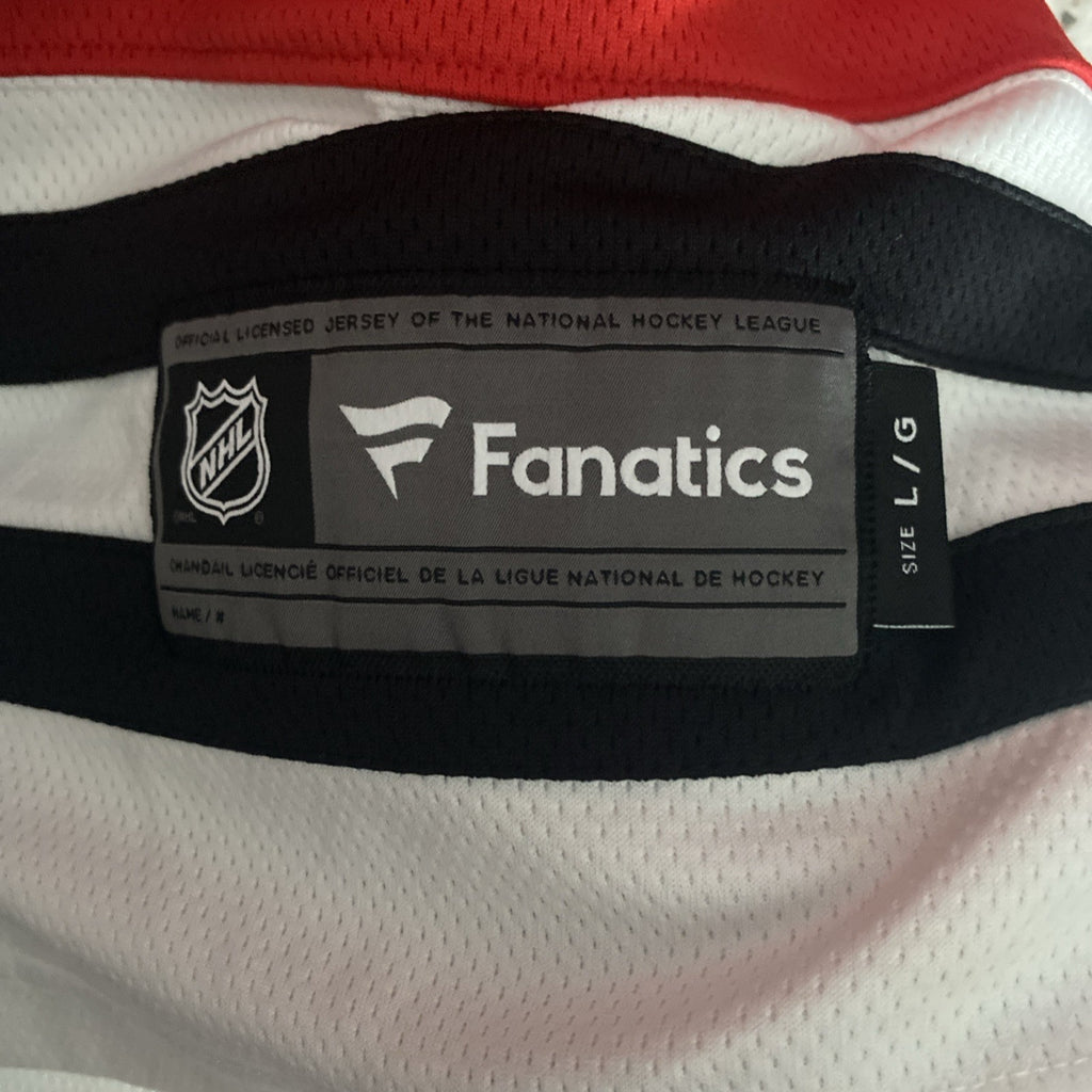 Fanatics Mens Red #88 Patrick Kane Chicago Blackhawks Authentic Jersey Size Lrg